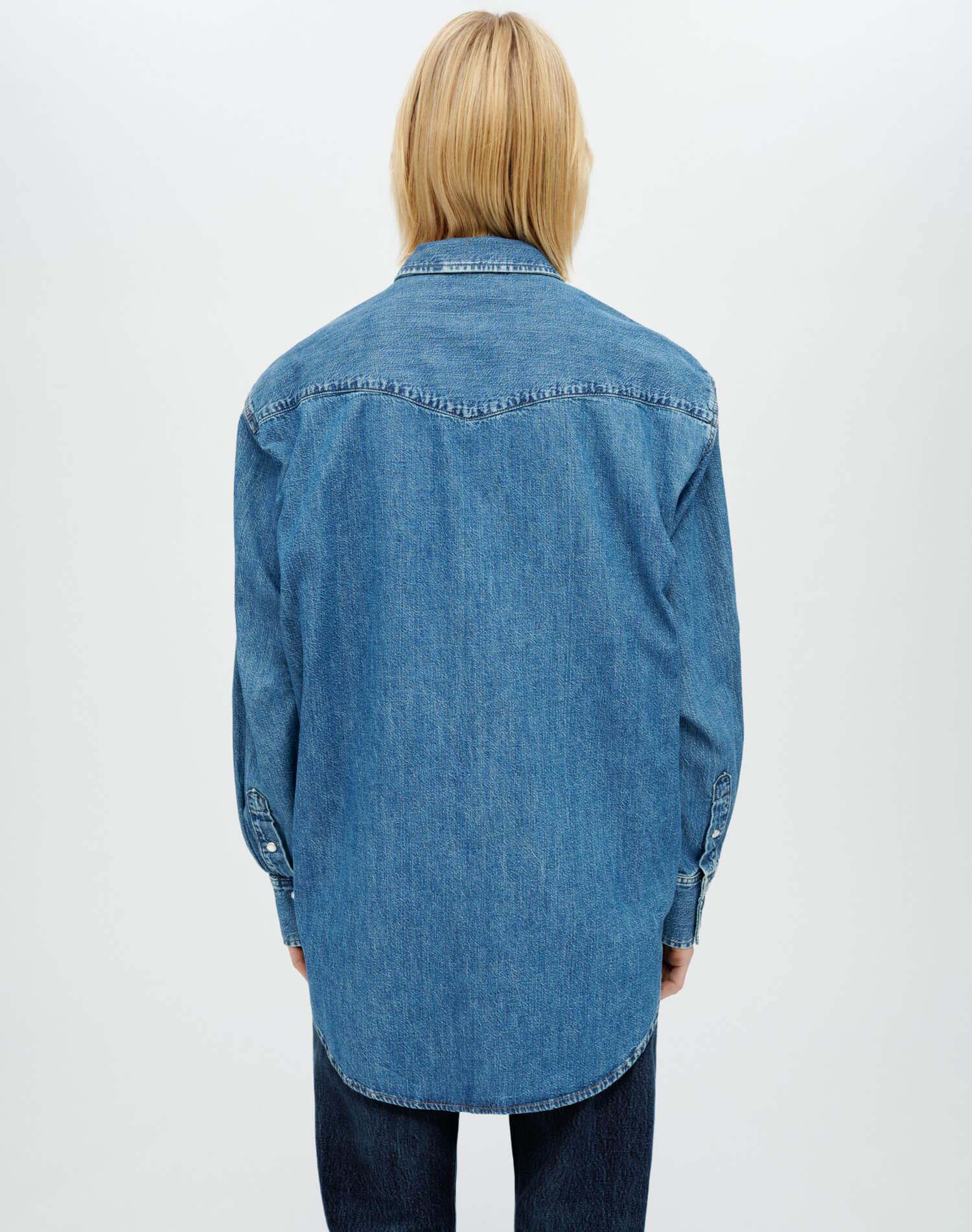 Oversized Western Shirt - Heritage Medium Product Image