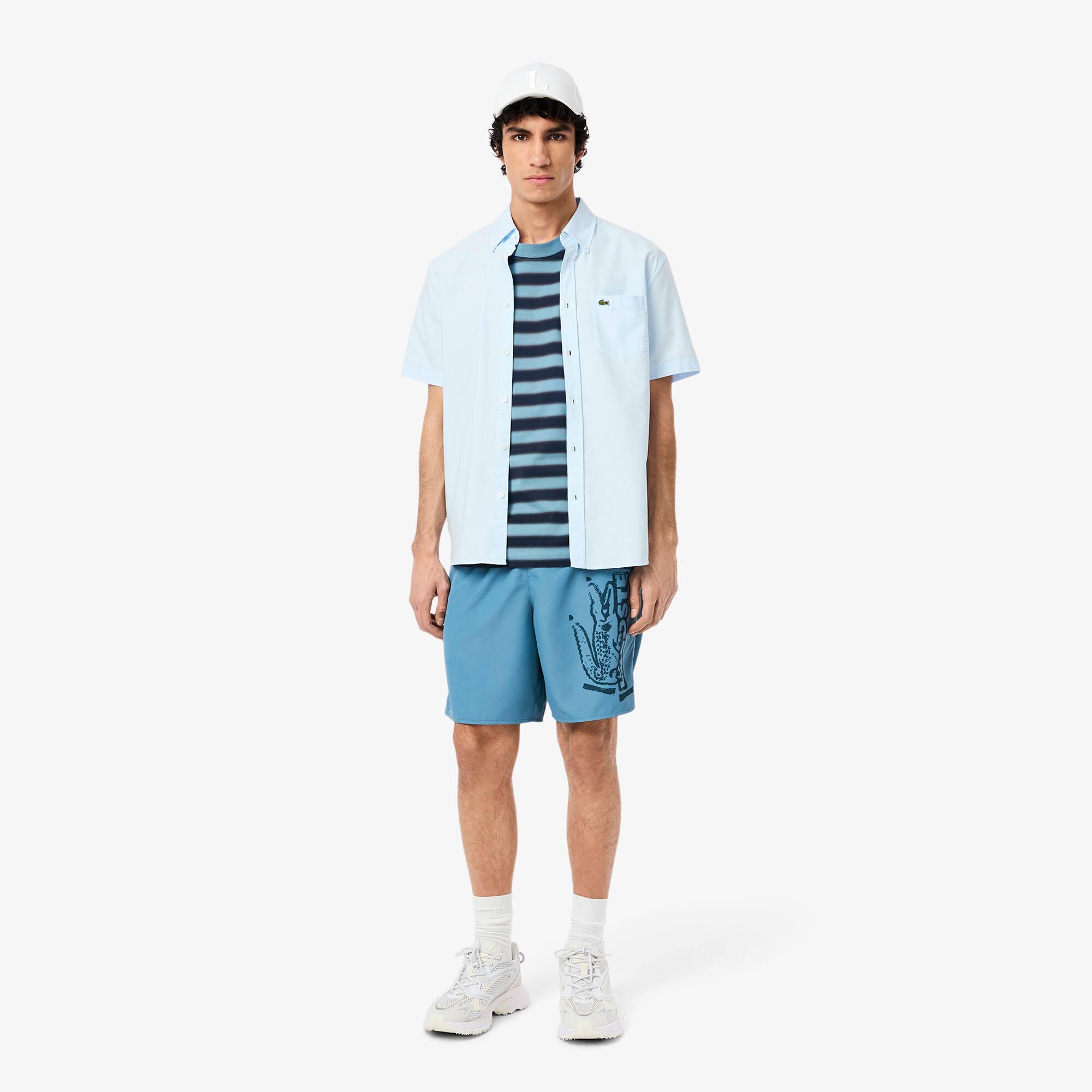 Stripe Print Jersey T-shirt Product Image