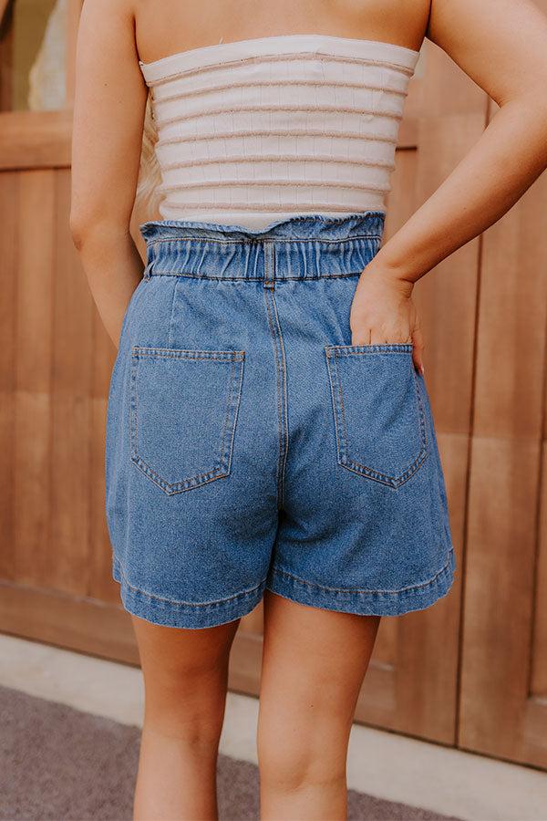 The Kinsley High Waist Shorts Product Image