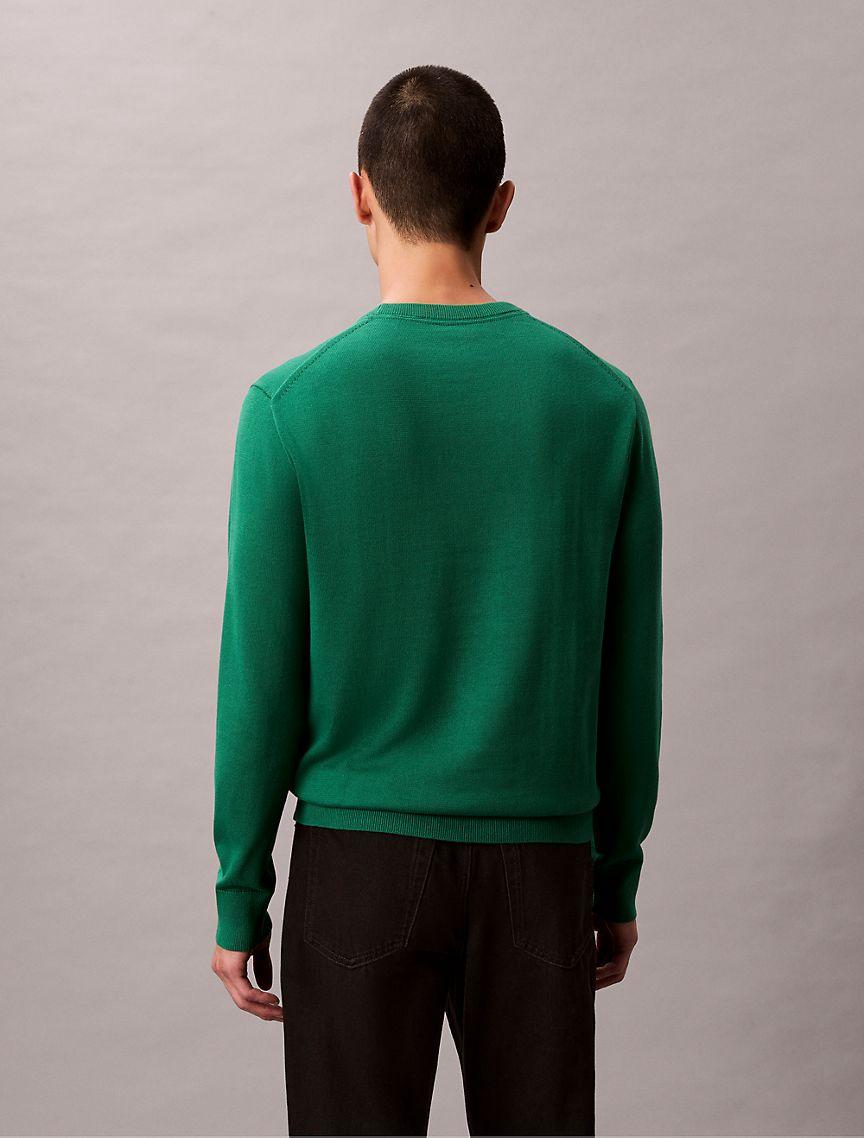 Smooth Cotton Sweater Product Image