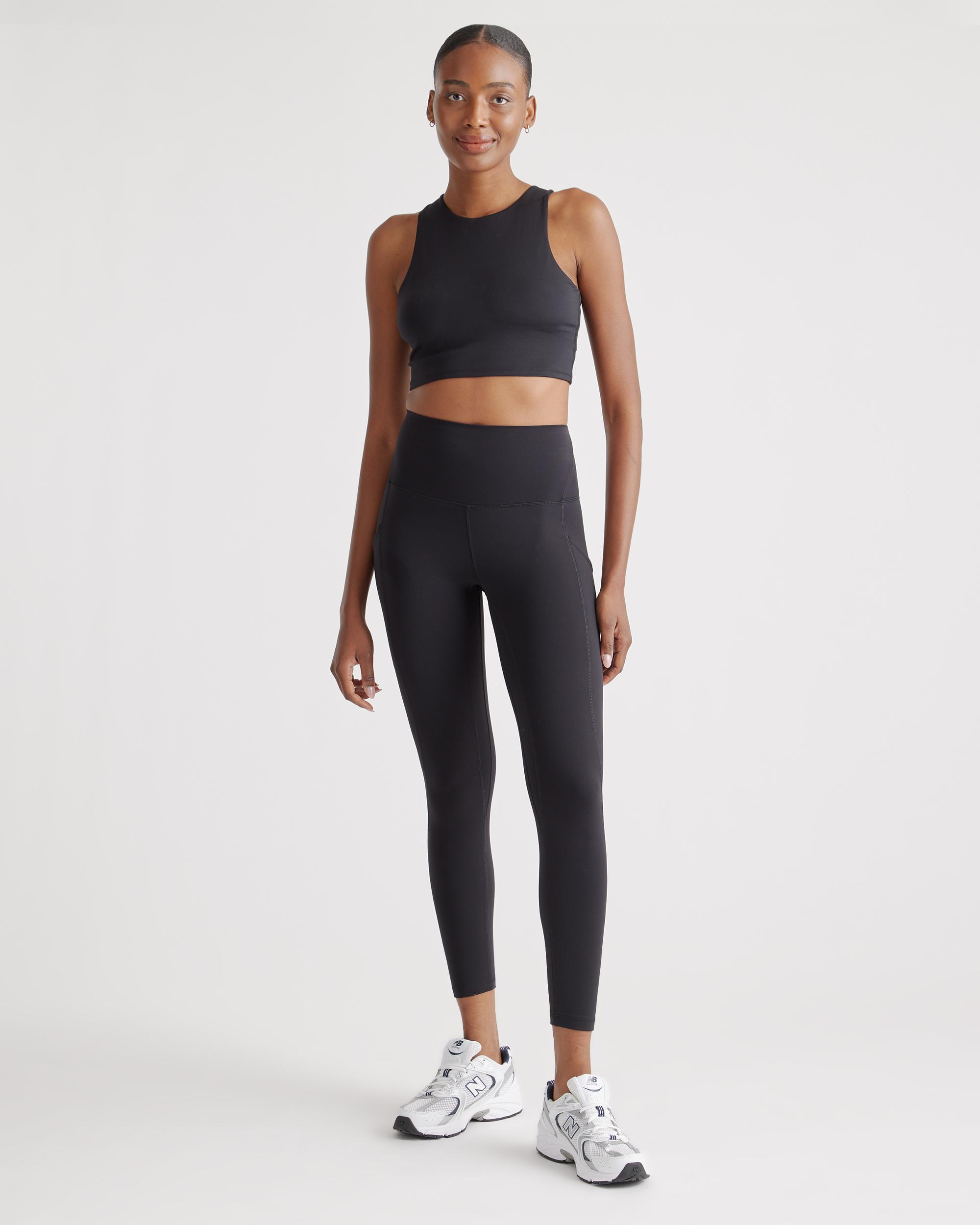 Quince | Women's Ultra-Form High-Rise Pocket Legging Size XS, Nylon/Spandex Product Image