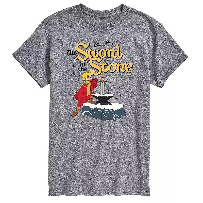 Disney's The Sword And The Stone Big & Tall Logo Graphic Tee, Men's,  Product Image