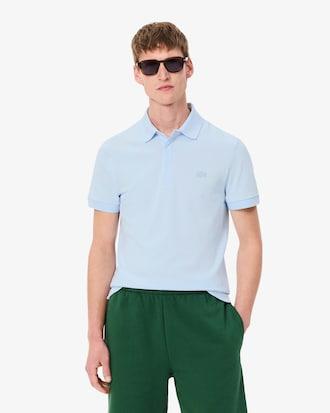 Regular Fit Paris Stretch Piqué Polo Shirt Product Image