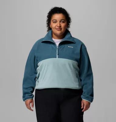 Columbia Womens Sequoia Grove Half Zip Fleece - Plus Size- Product Image
