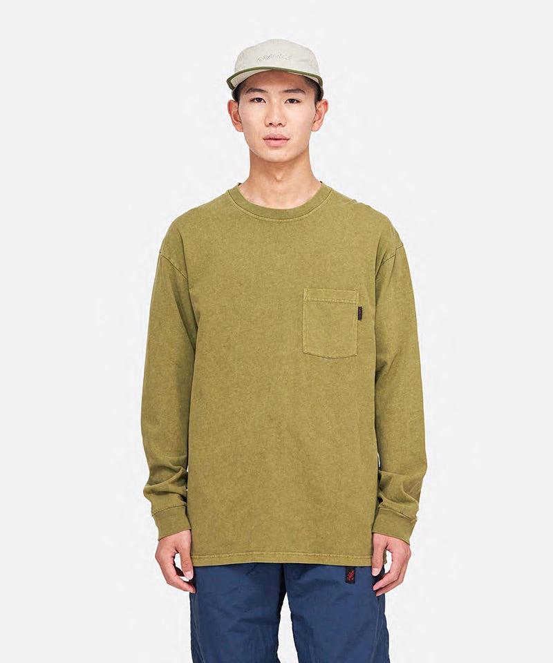 L/S Pocket Tee Pigment Dyed Unisex Product Image