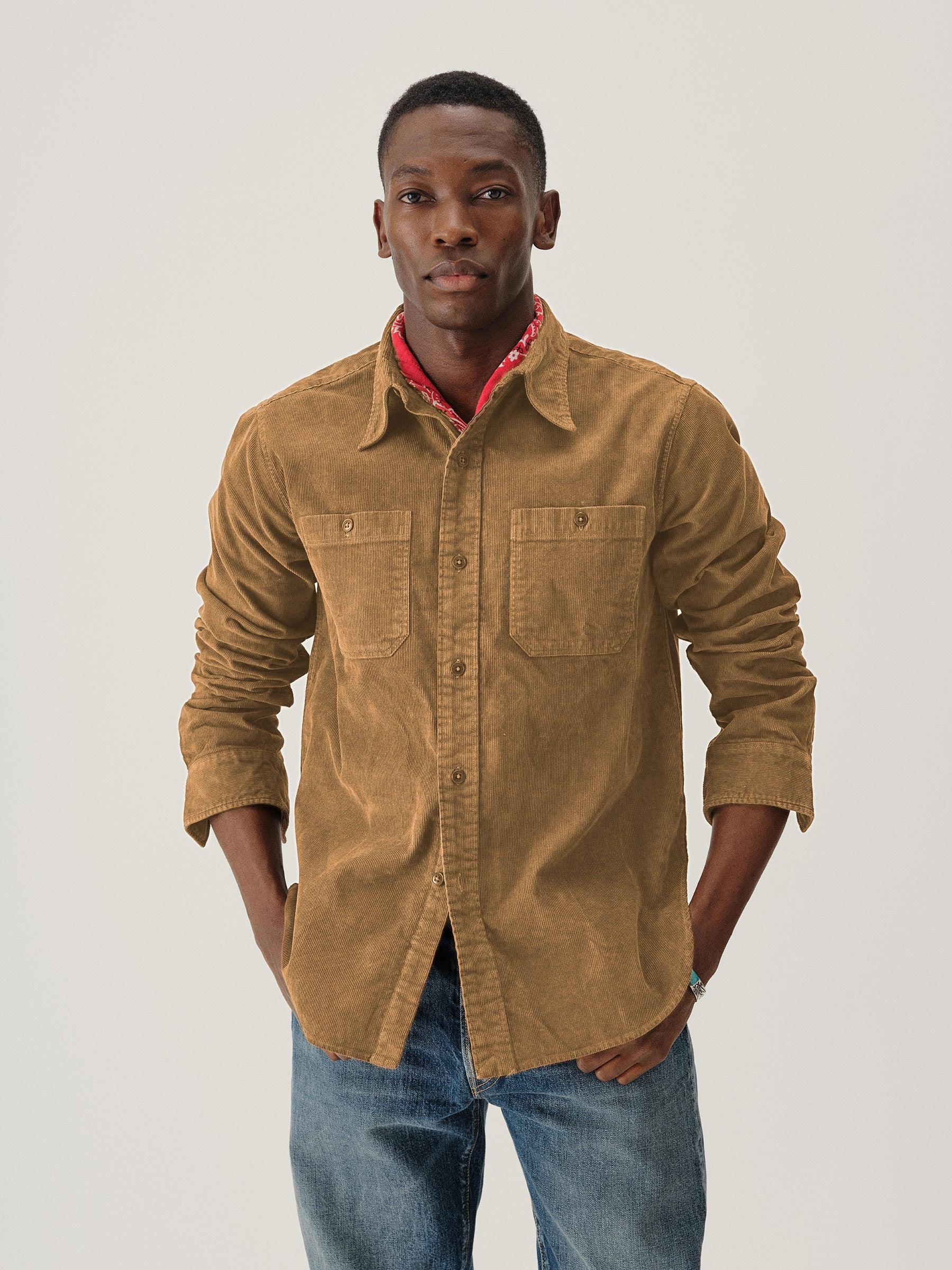 Antler Craftsman Corduroy Station Workshirt Product Image