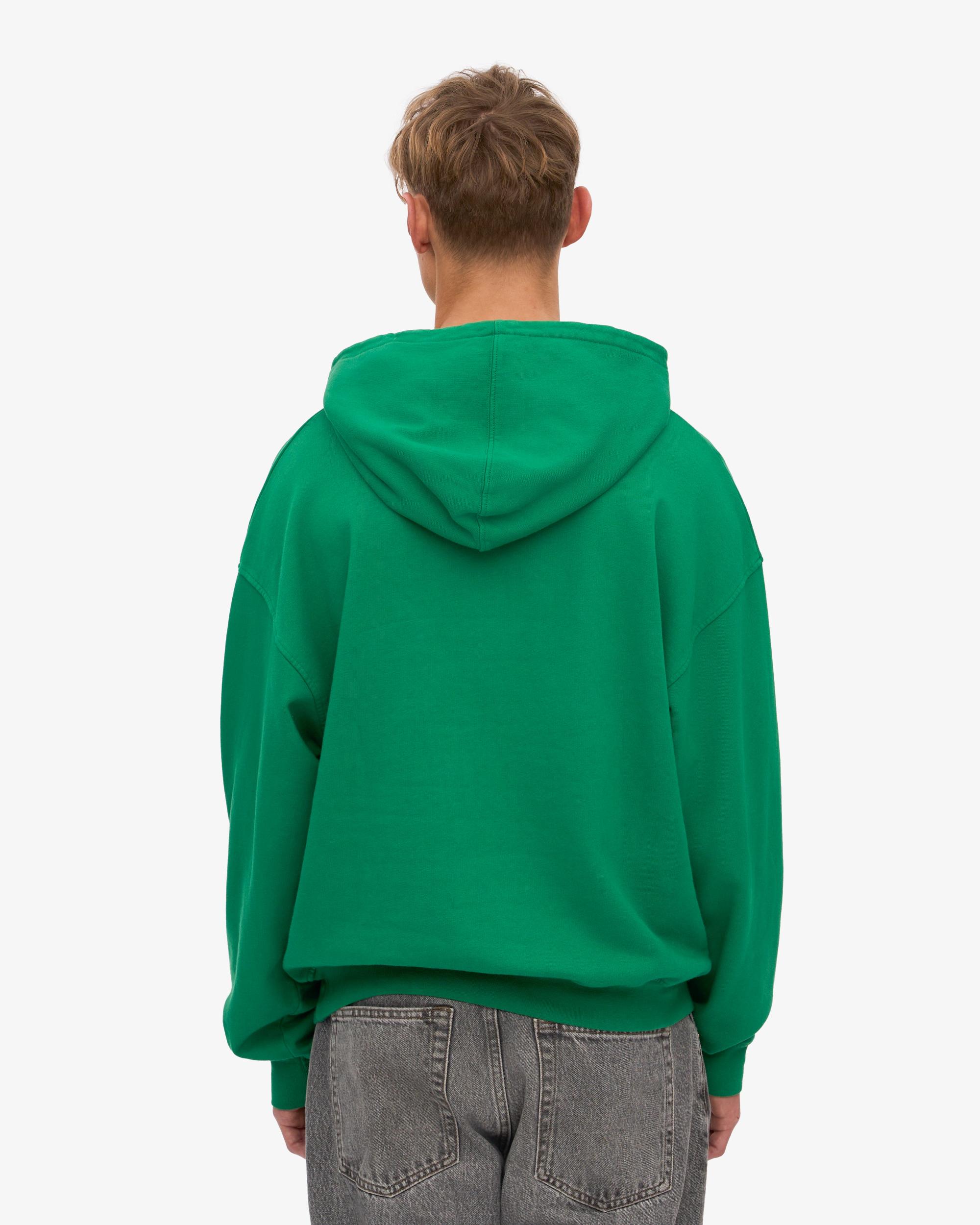 Organic Oversized Hood - Kelly Green Product Image