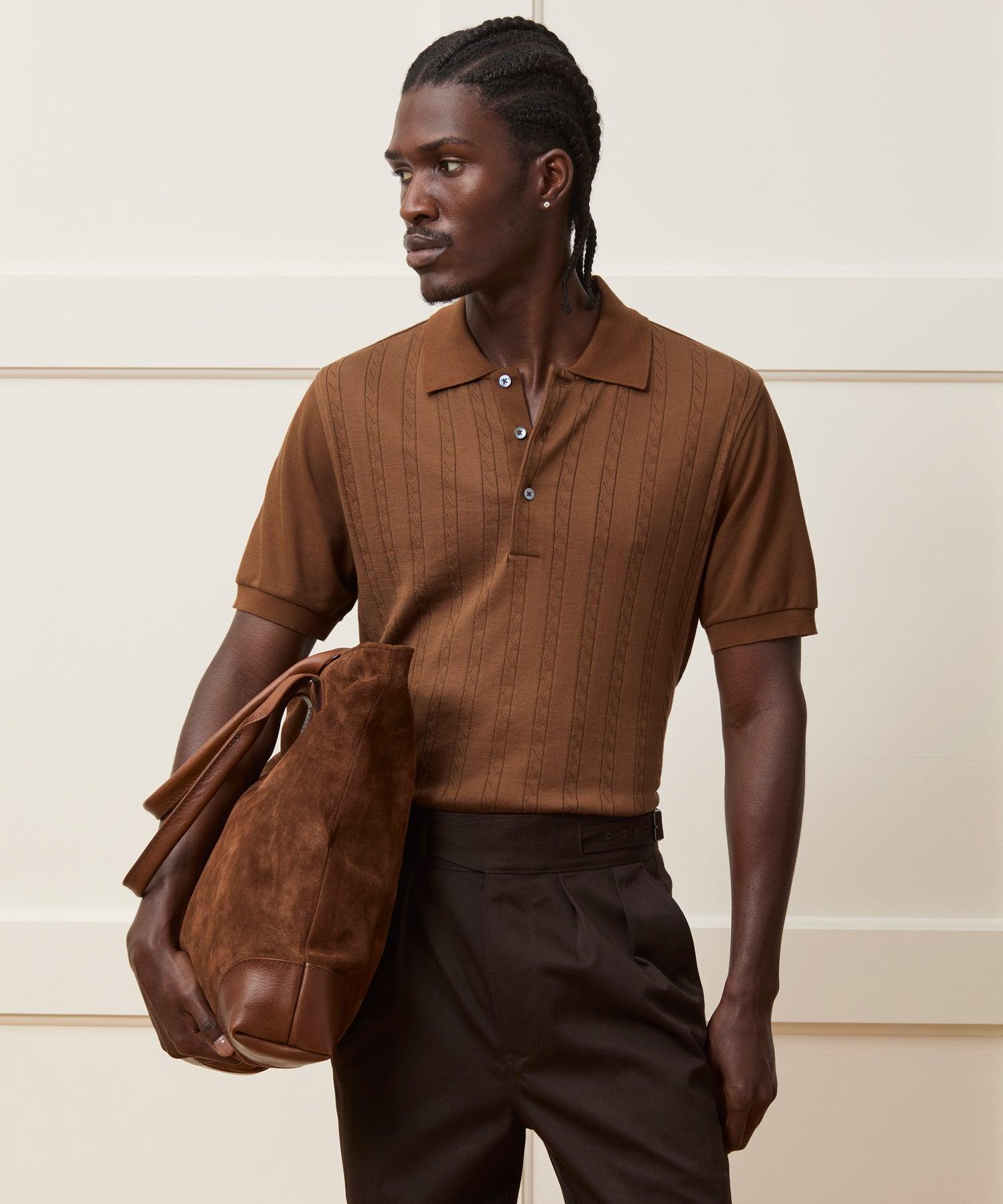 Cotton Cable Polo Product Image