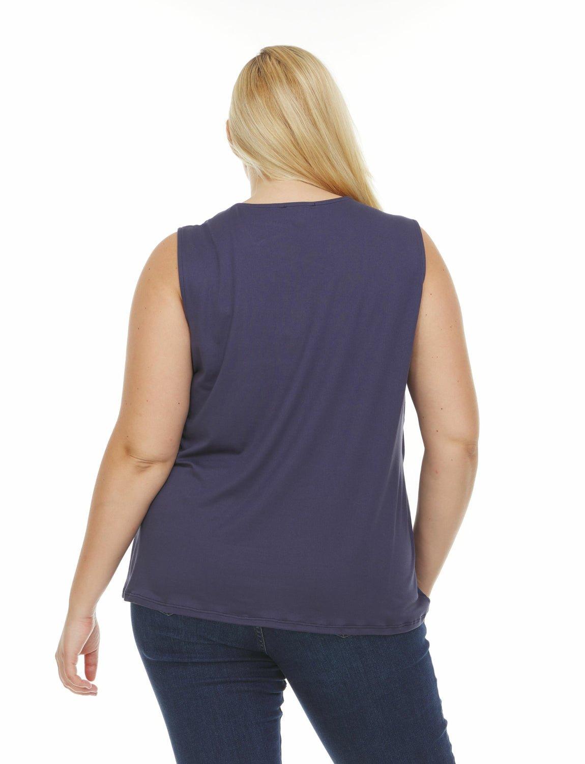 Inner Beauty Sleeveless V-Neck Top - Plus Product Image