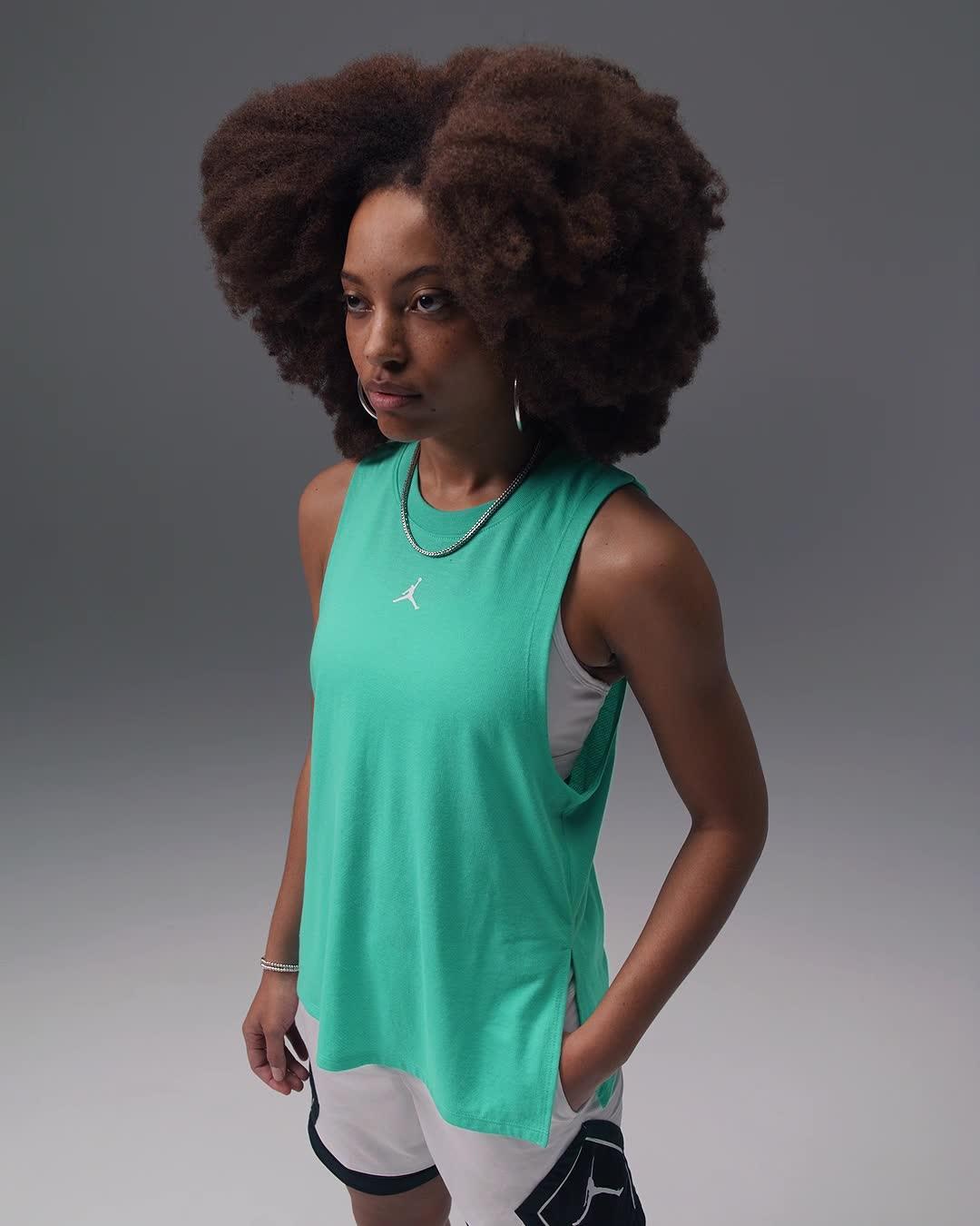 Womens Jordan Sport Diamond Tank Top | FB4629-392 Product Image