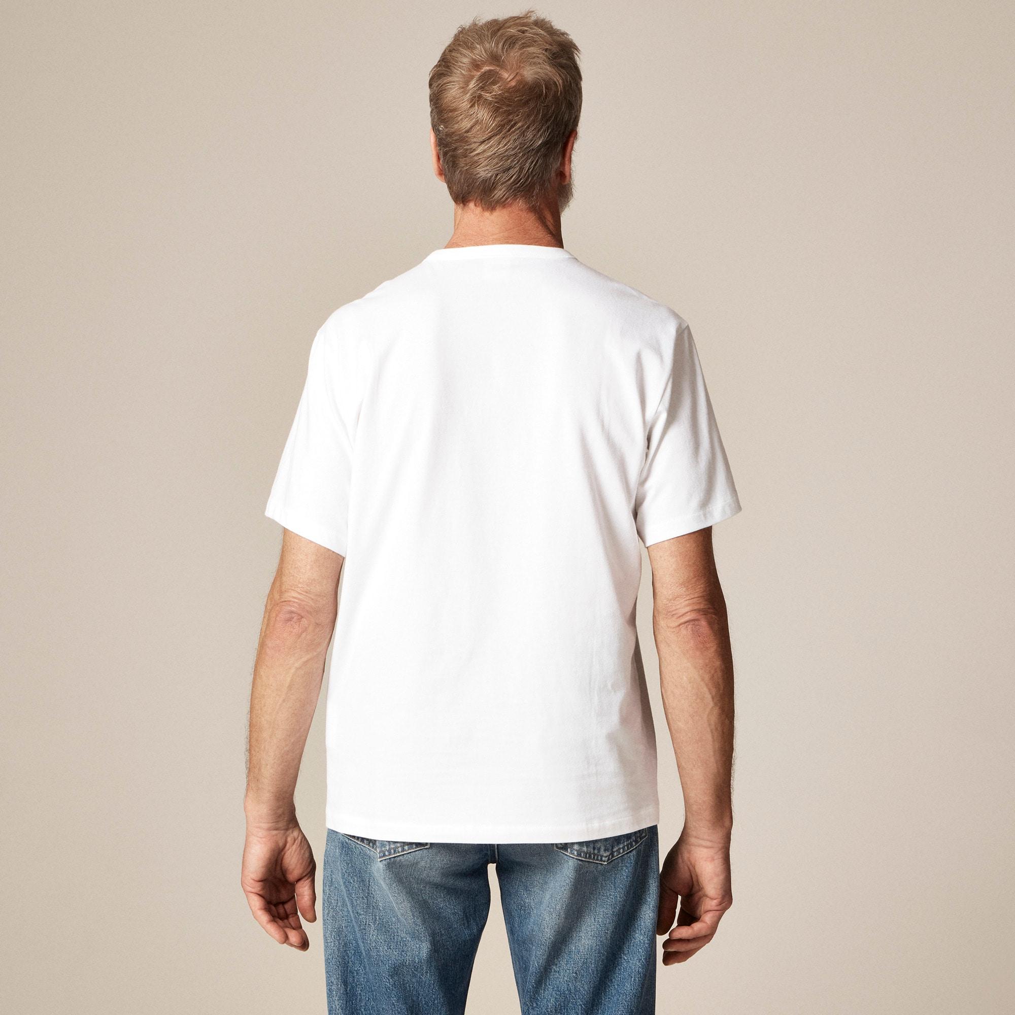 Wallace & Barnes heritage-weight cotton T-shirt Product Image