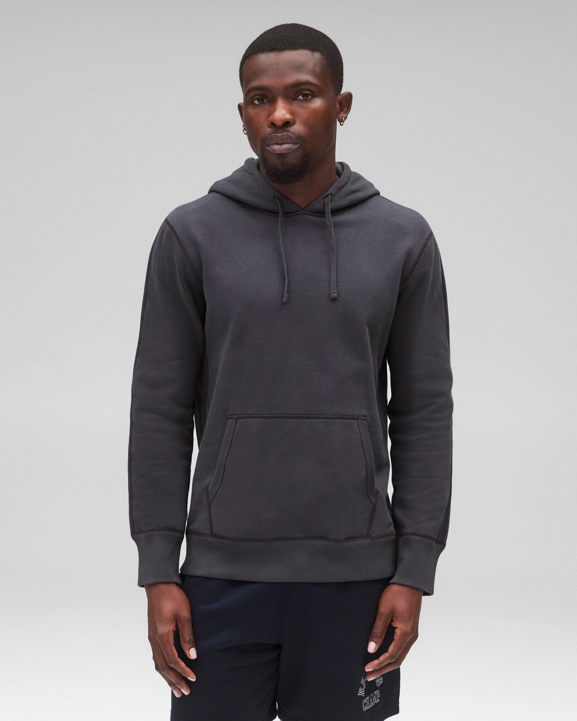 Midweight Terry Slim Hoodie Male Product Image