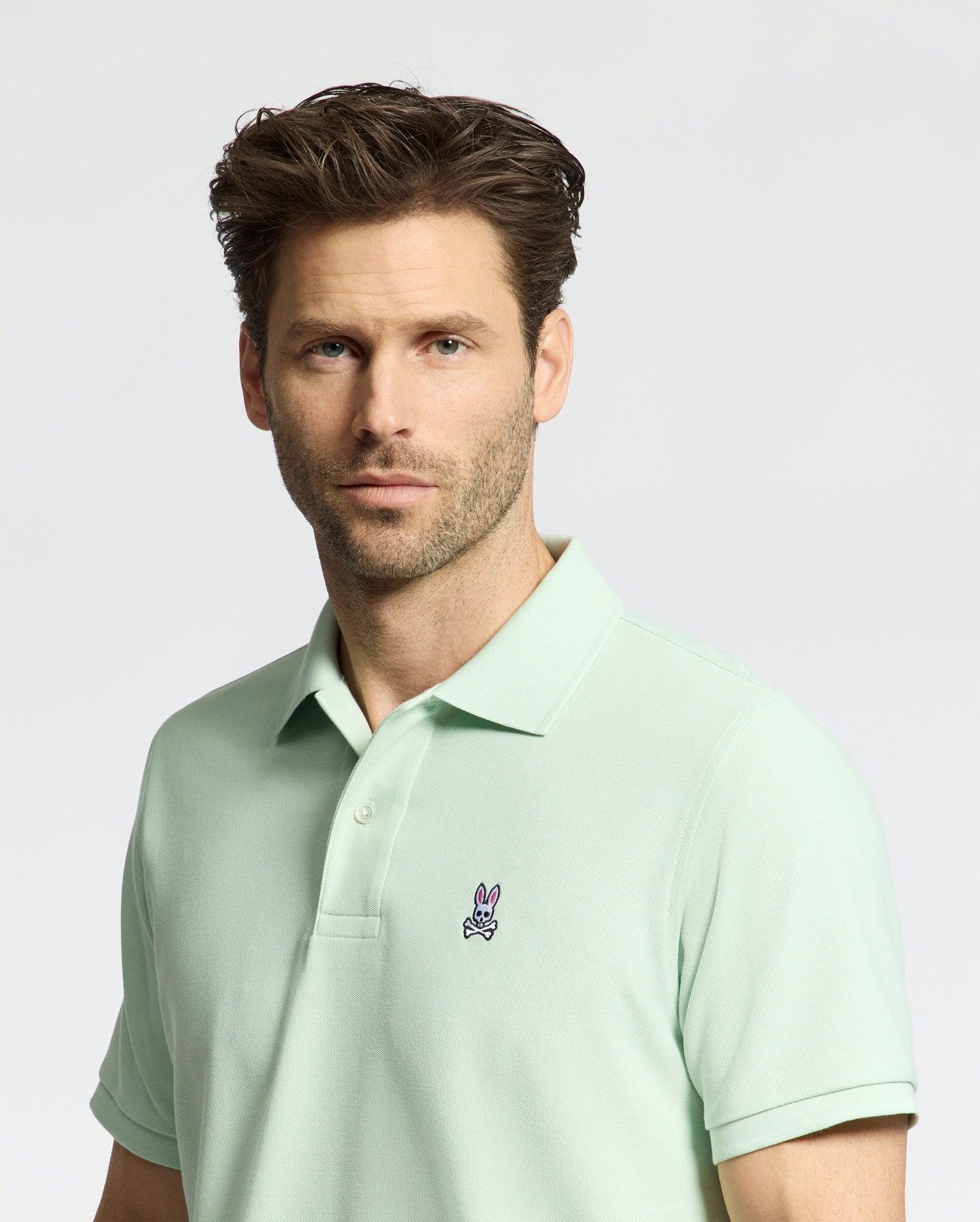 MENS CLASSIC PIQUE POLO - B6K001F200 Male Product Image