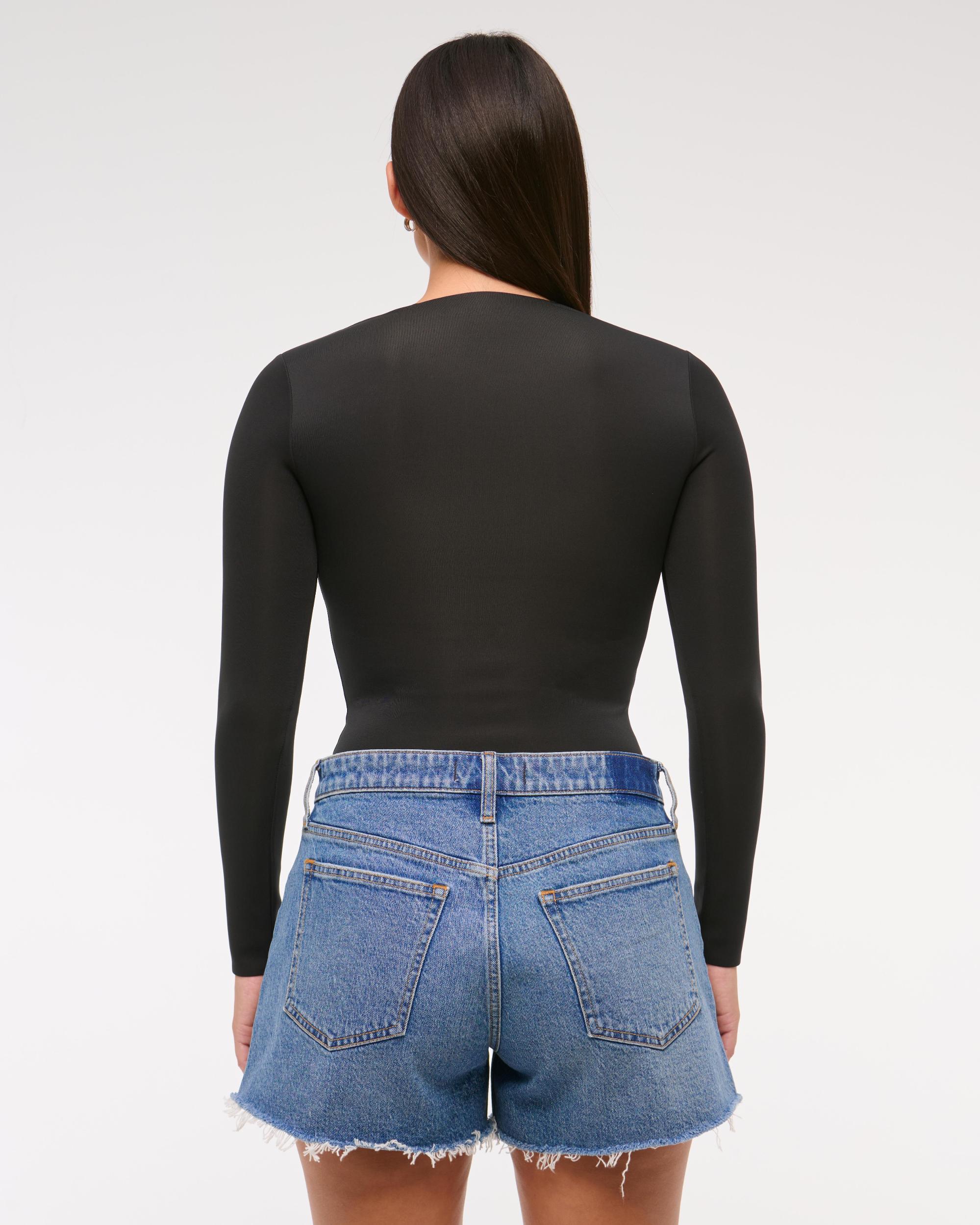 Curve Love Mid Rise A-Line Short Product Image