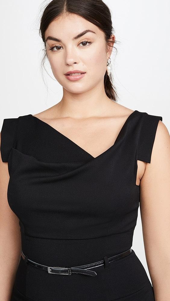 Black Halo Jackie O Belted Dress | Shopbop Product Image
