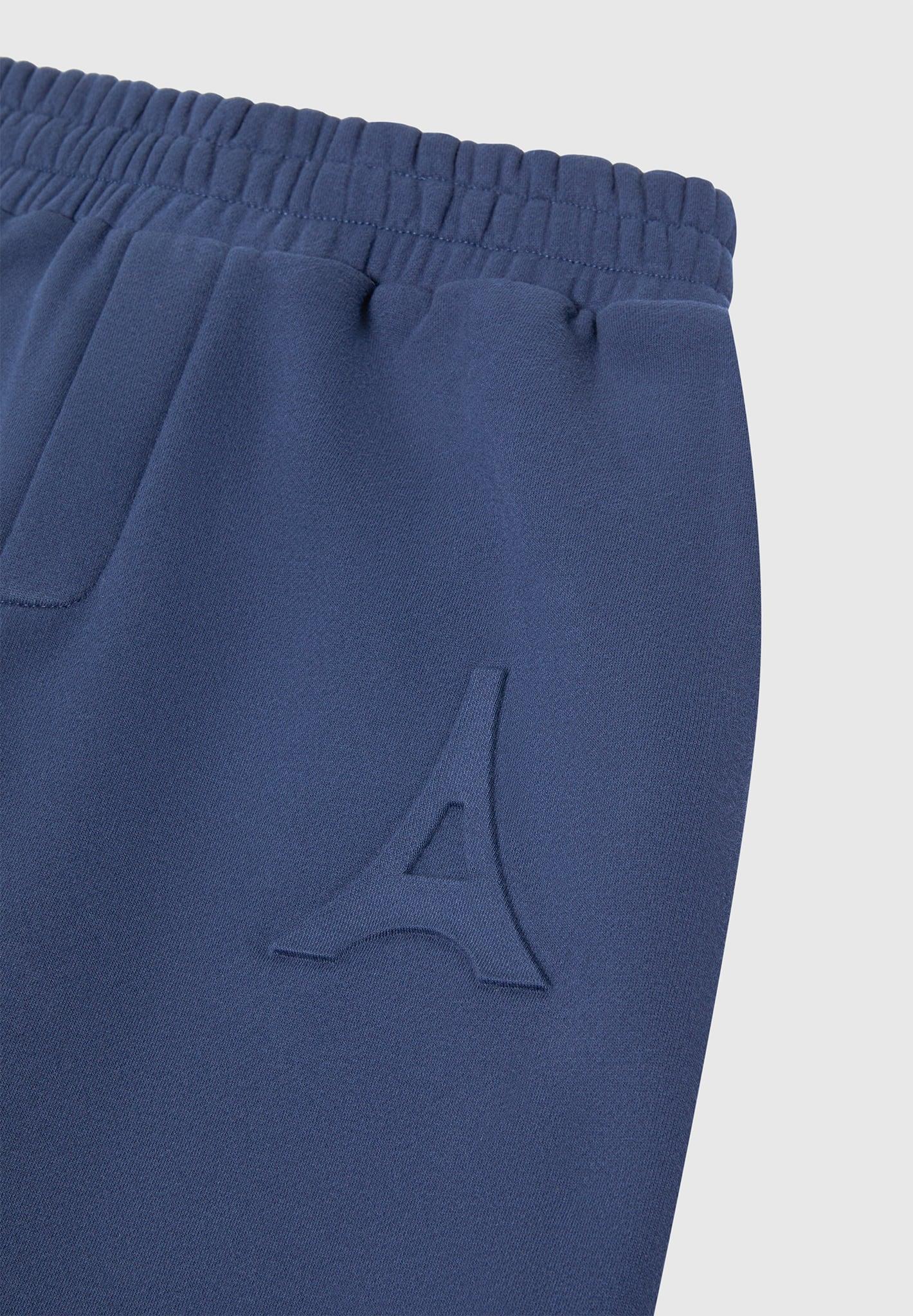 Cédric - Eiffel Embossed Joggers - Airforce Blue Male Product Image