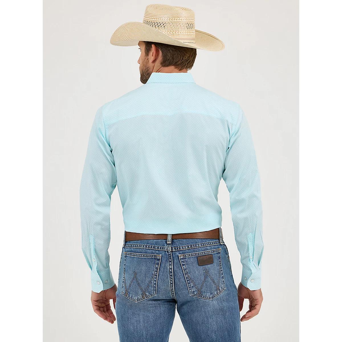 Men's Cody Johnson One Pocket Button Down Shirt in Ceramic Print Product Image