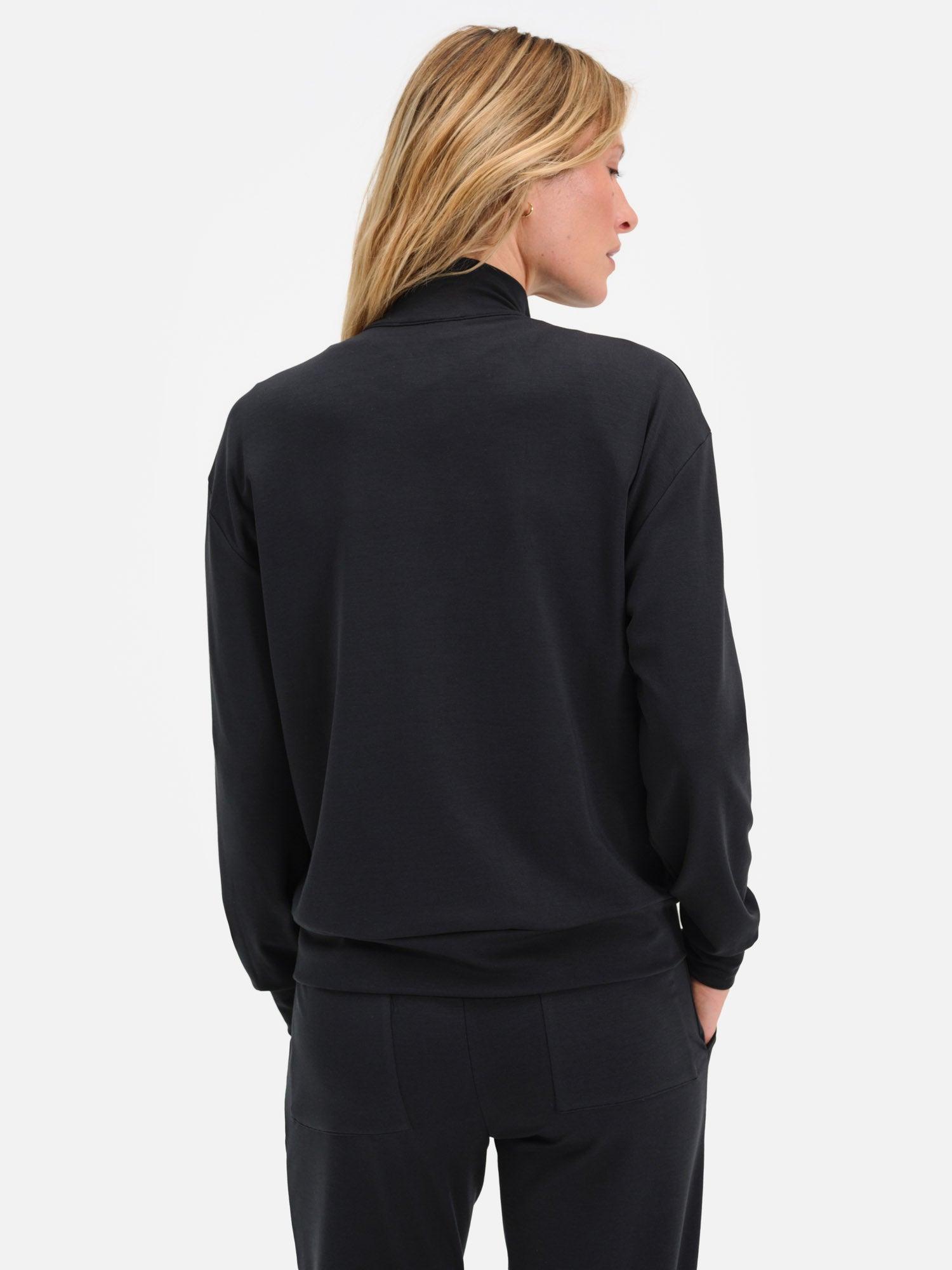 Seacell Tencel Quarter Zip Pullover Female Product Image