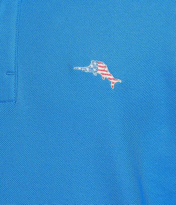 Tommy Bahama IslandZone Flamingo Mingle 5 O 'Clock Short Sleeve Polo Shirt Product Image