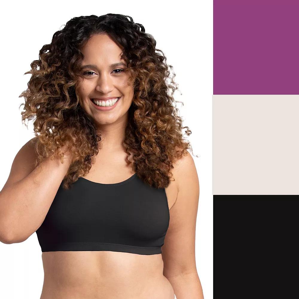 Women's Fruit of the Loom® 360 Stretch Bra 3-pack 3DSCSSB,  Product Image