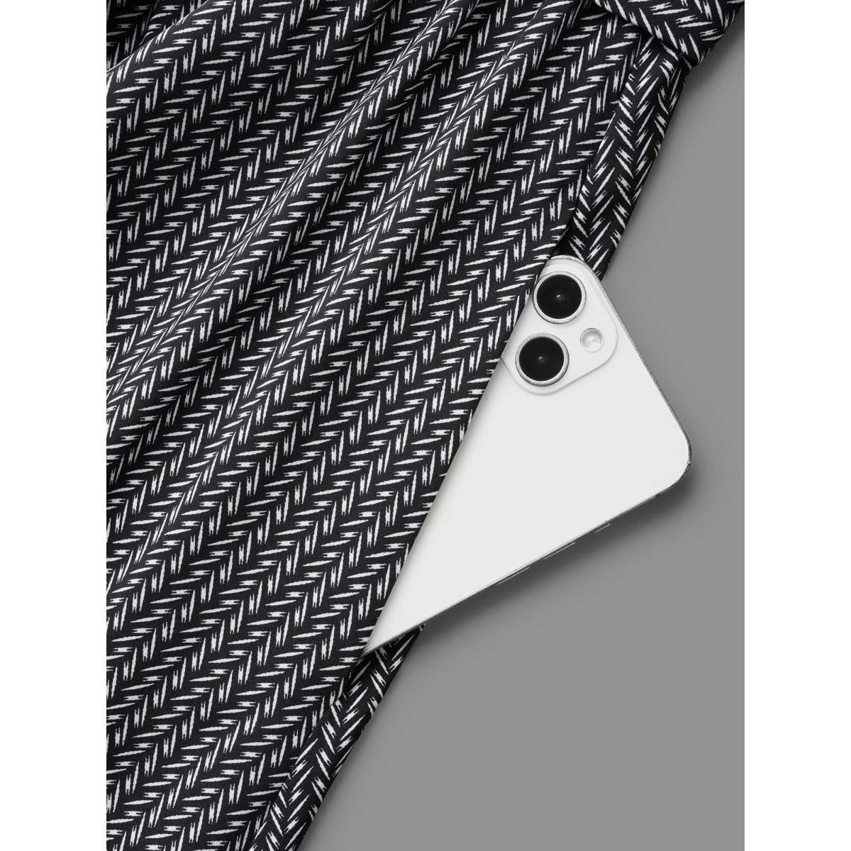 Plus Size Notched Collar Color Block Waist Tie Dress Black Women At the Office Belted Flat collar with V-notch Long Sleeve Curvy BloomChic 12/L Product Image