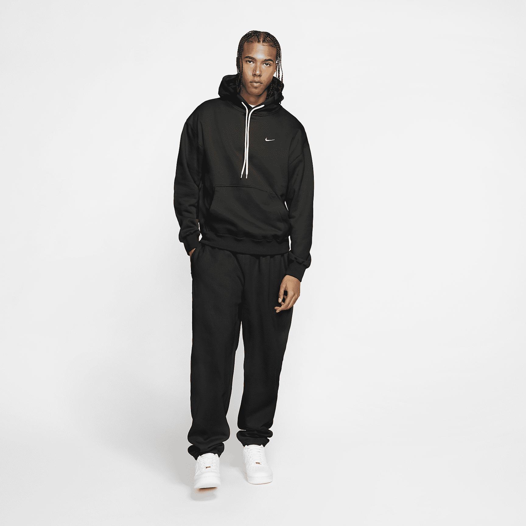 Nike Solo Swoosh Men's Fleece Hoodie Product Image