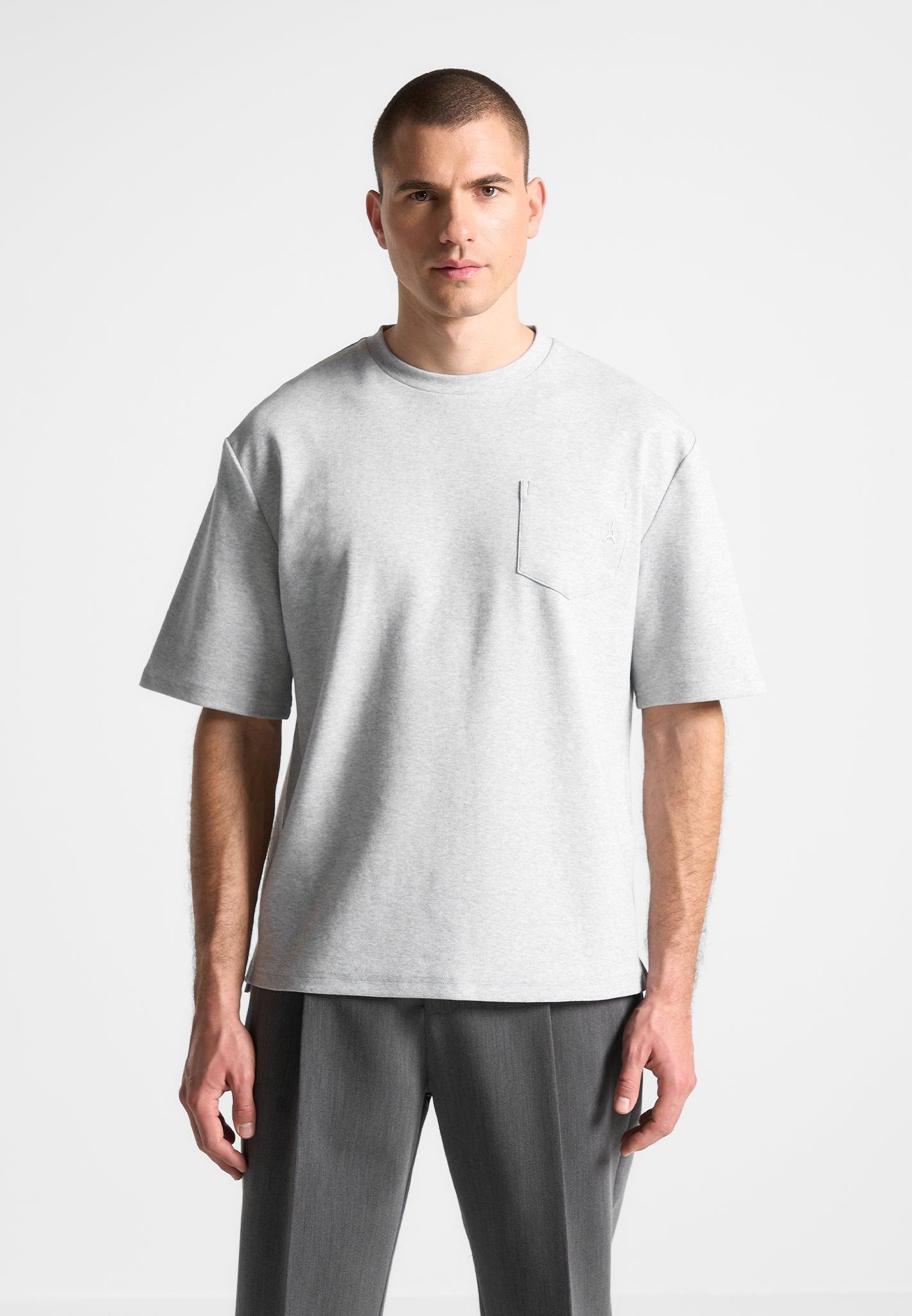 Antoine - Relaxed Fit T-Shirt - Grey Male Product Image