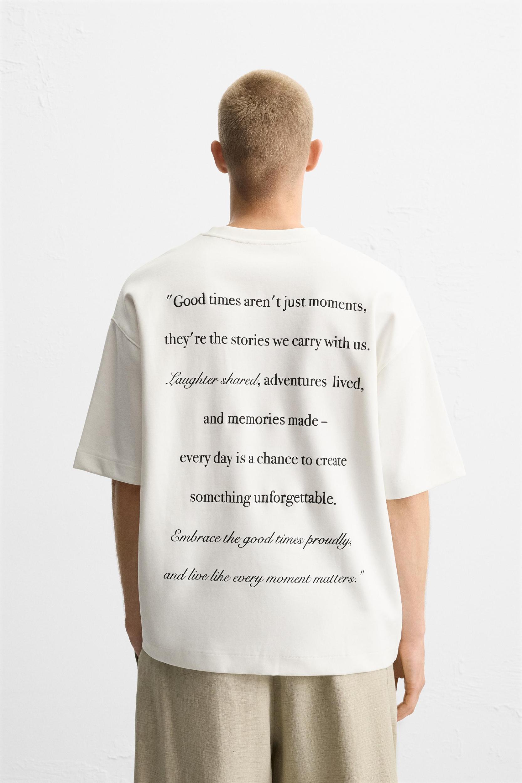 EMBROIDERED TEXT SWEATSHIRT Product Image