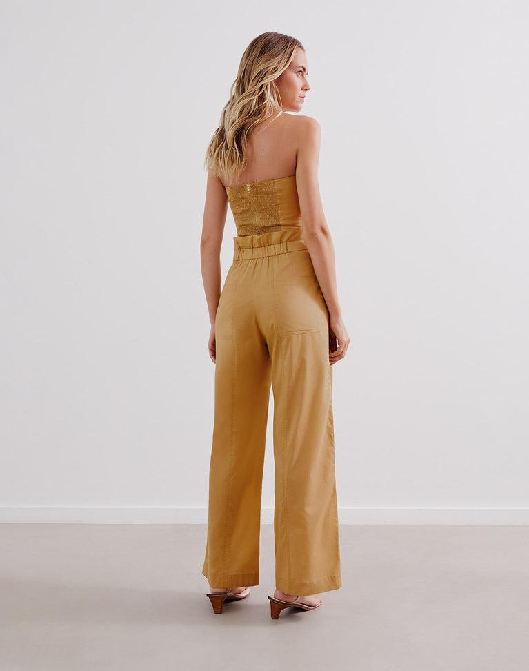Domenique Pants (exchange only) - Walnut Product Image