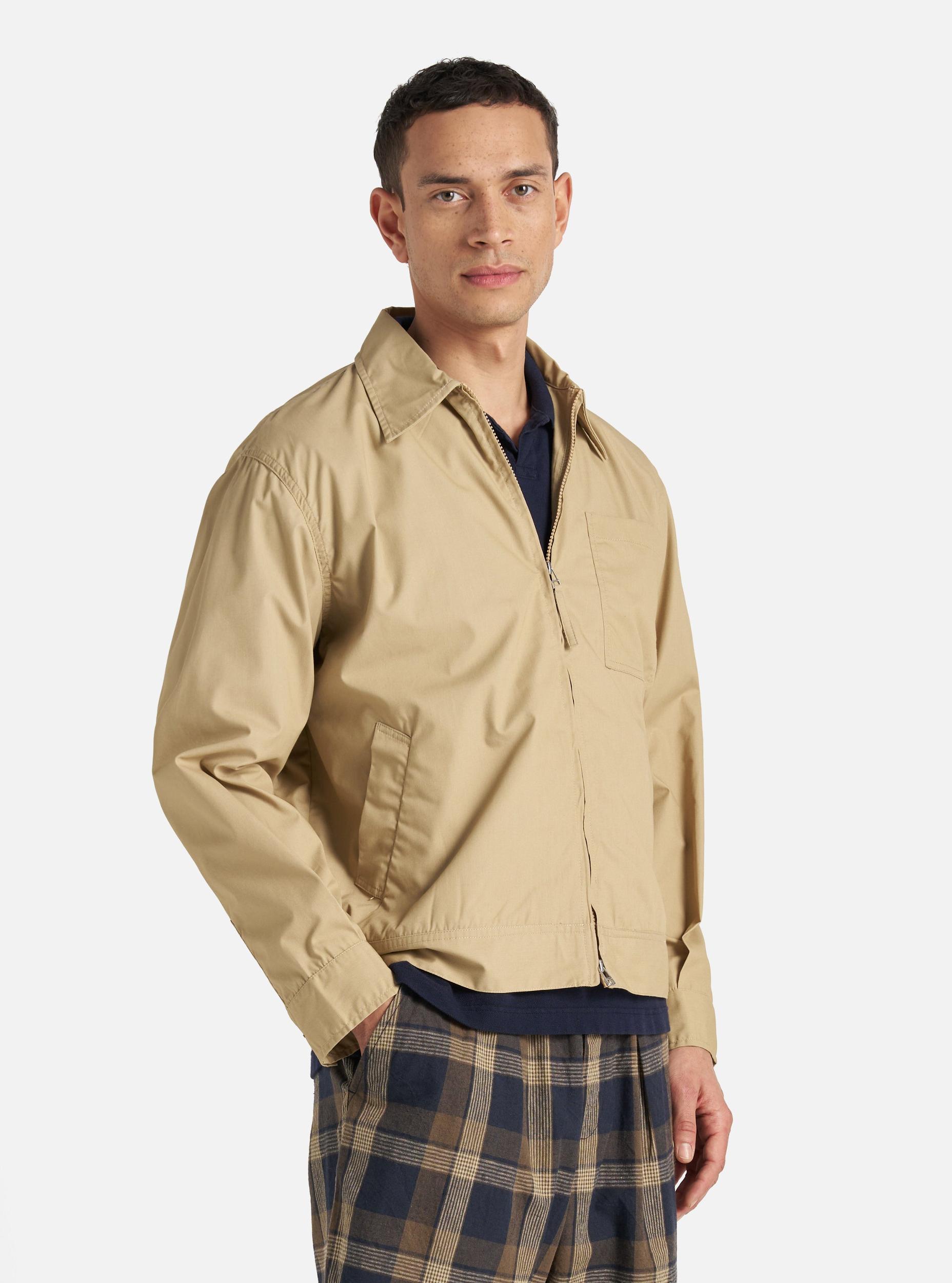 Universal Works Rose Bowl Jacket in Sand Recycled Polytech Product Image