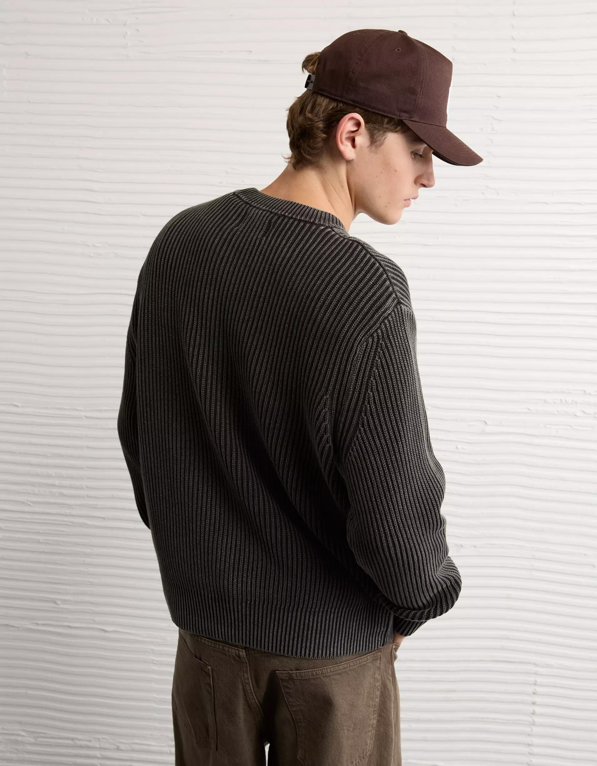 AE Fisherman Crew Neck Sweater Product Image
