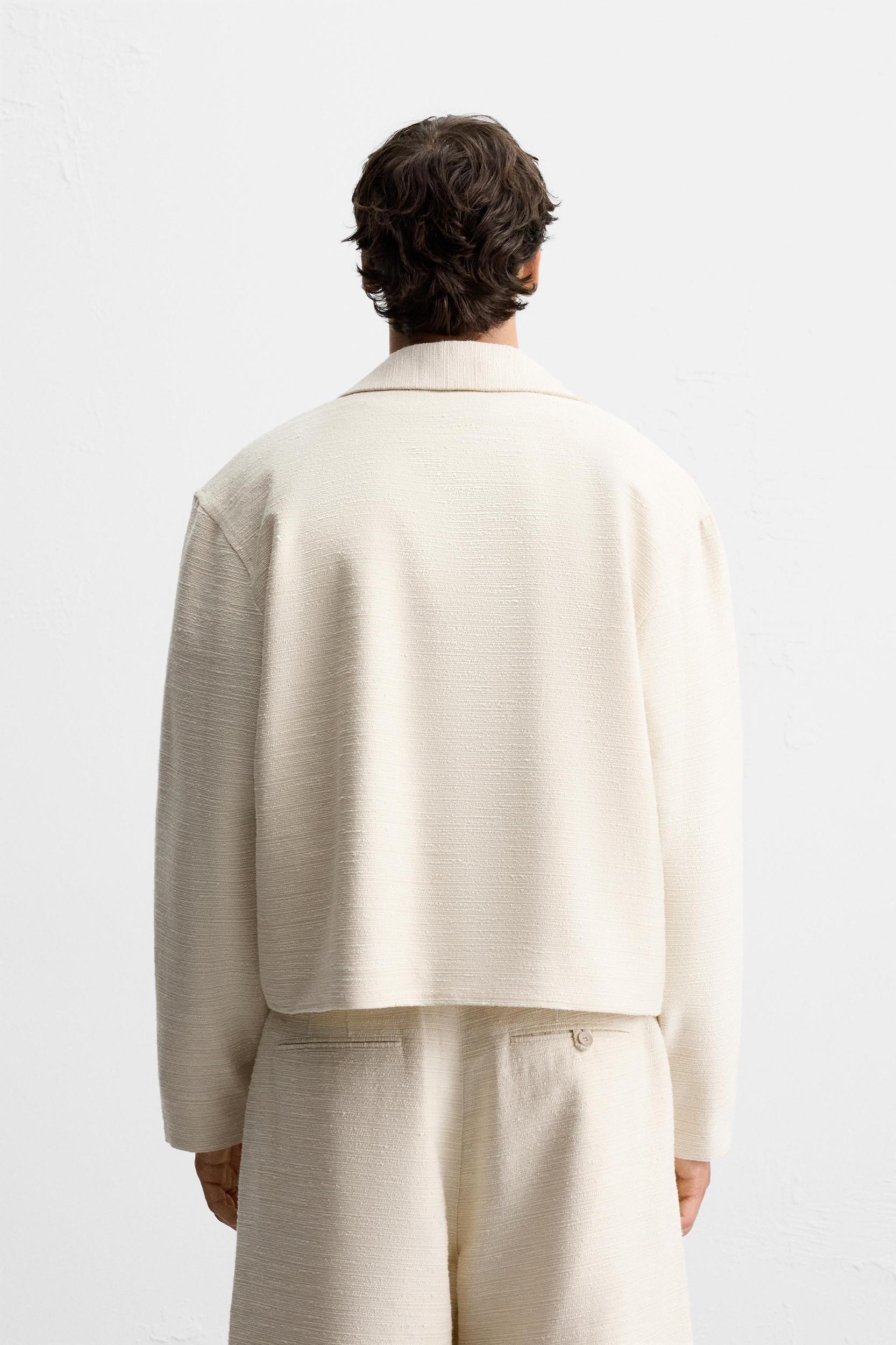 TEXTURED OVERSHIRT Product Image