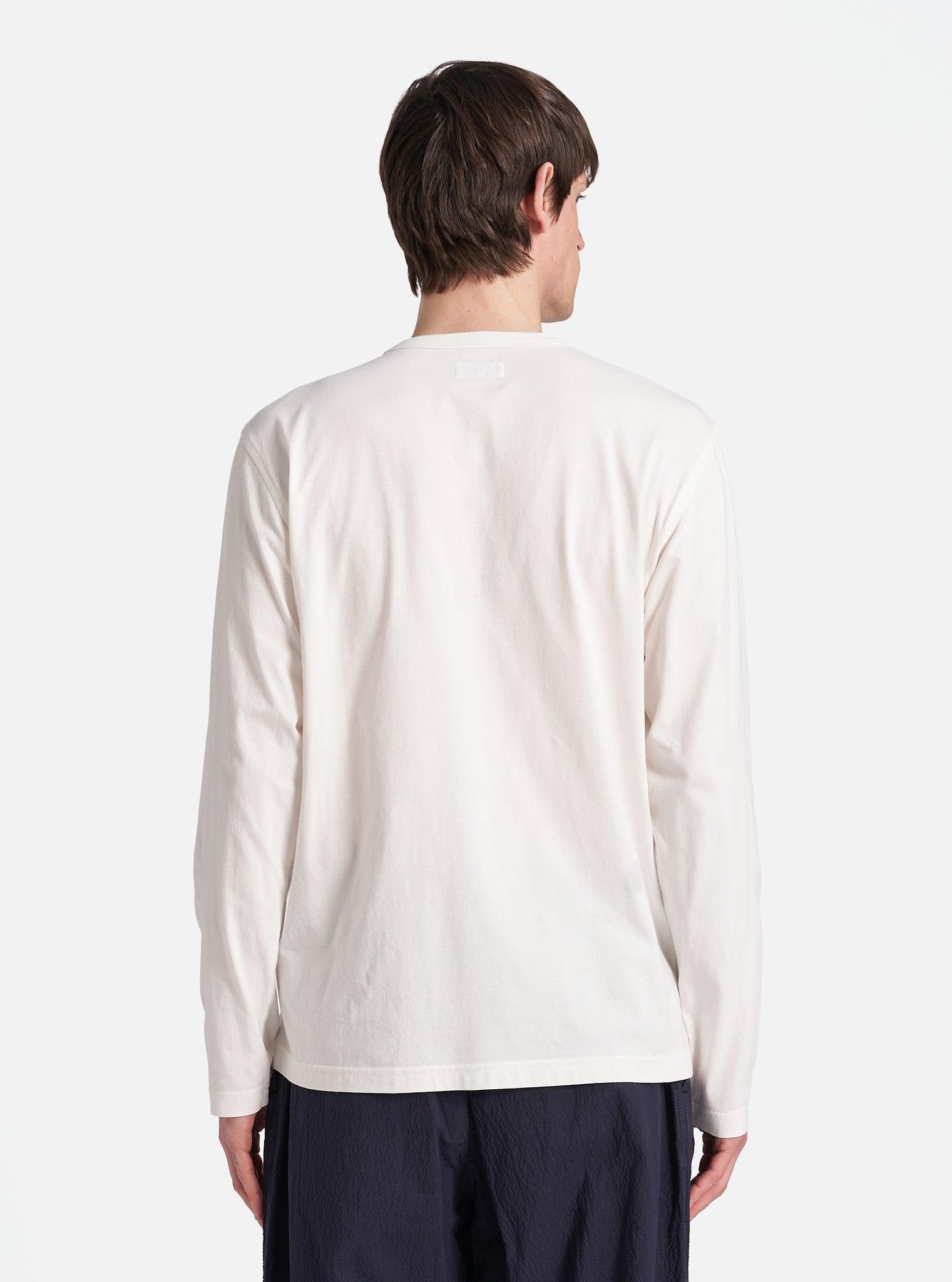 Ecru Single Jersey L/S Tee Product Image