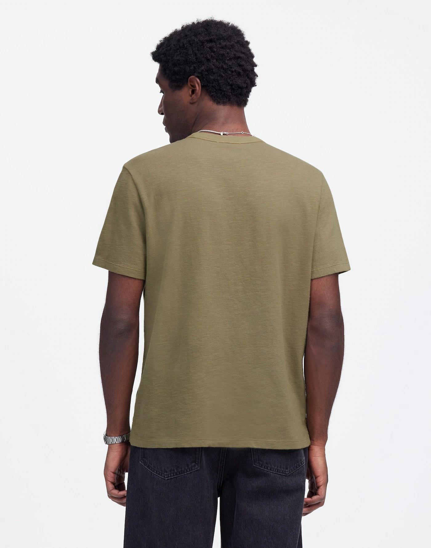 Heavyweight Slub Cotton Tee Product Image