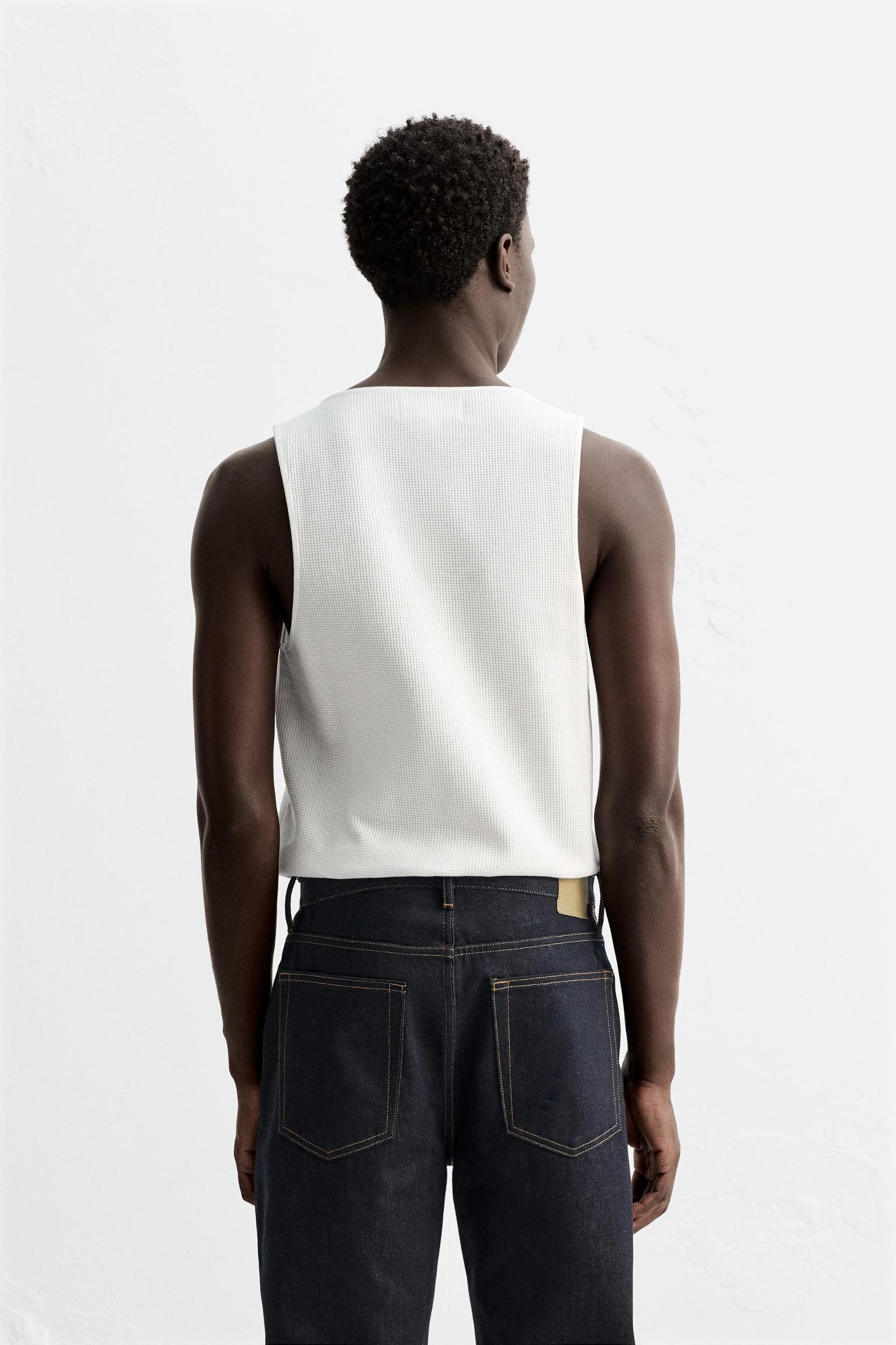 WAFFLE TANK T-SHIRT Product Image