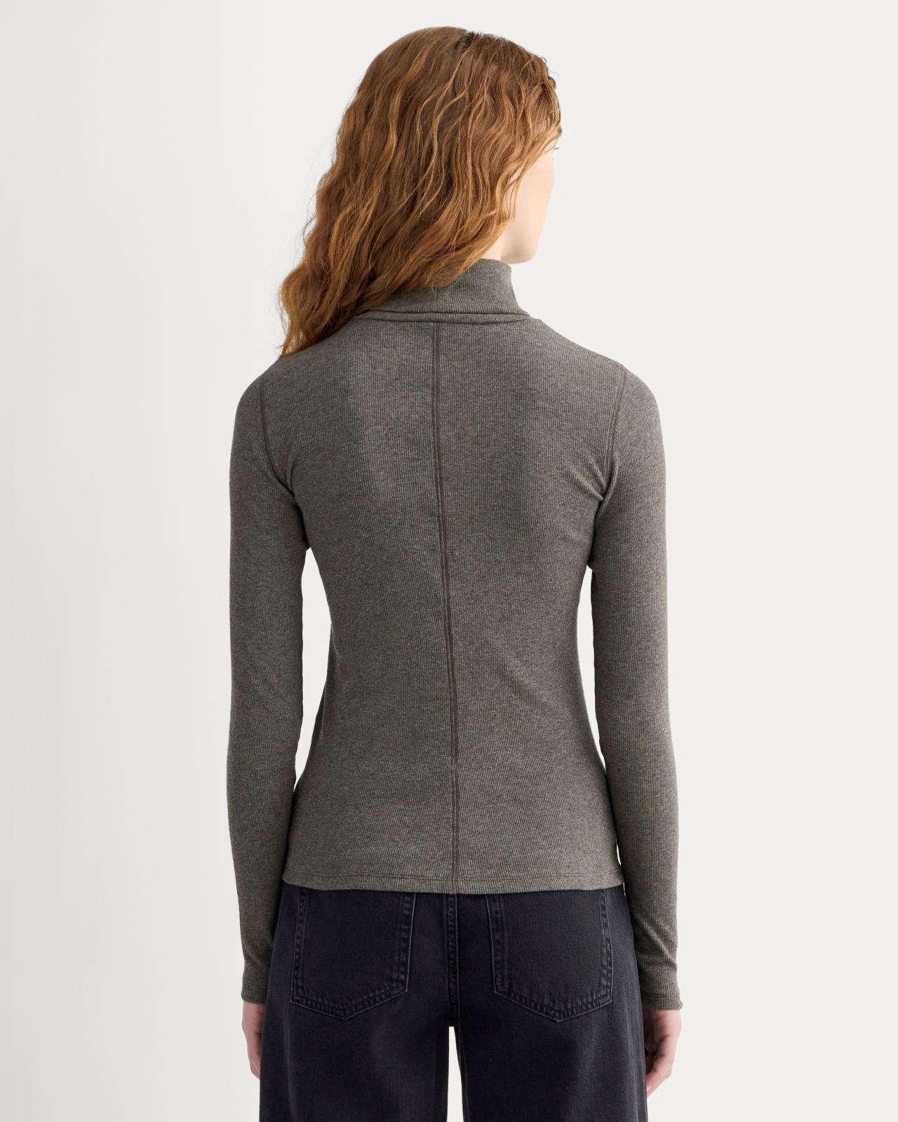 Womens Luxe Rib Turtleneck Sweater by Everlane Product Image