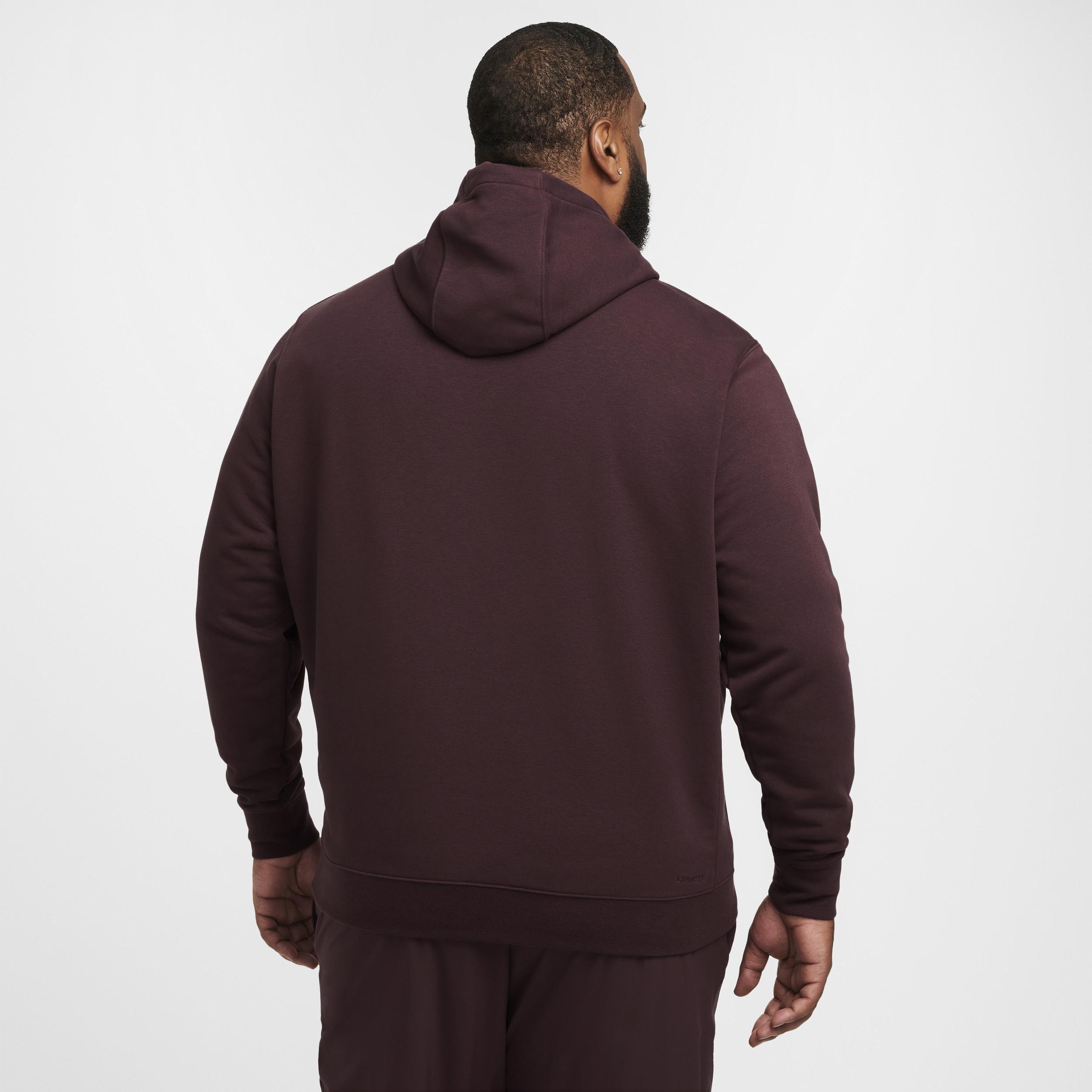 Nike Swoosh Men's Dri-FIT French Terry Pullover Fitness Hoodie Product Image