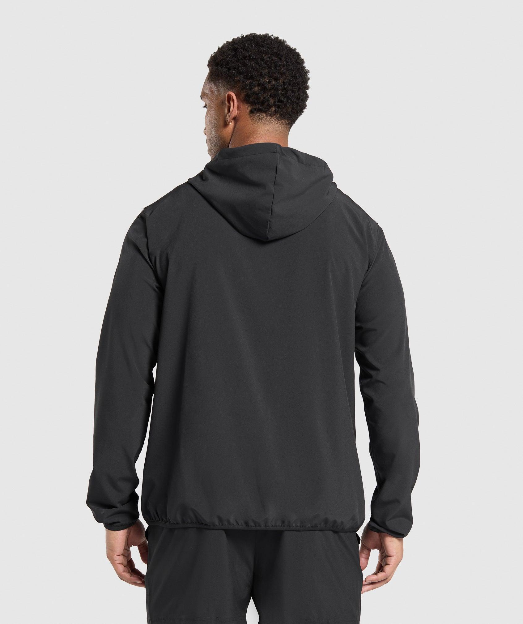 Gymshark Arrival Track Jacket - Black Male Product Image
