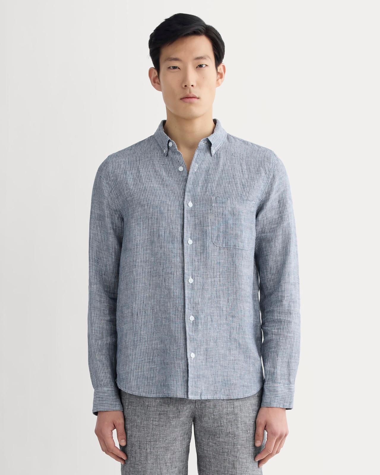Mens Classic Shirt in Linen by Everlane Product Image