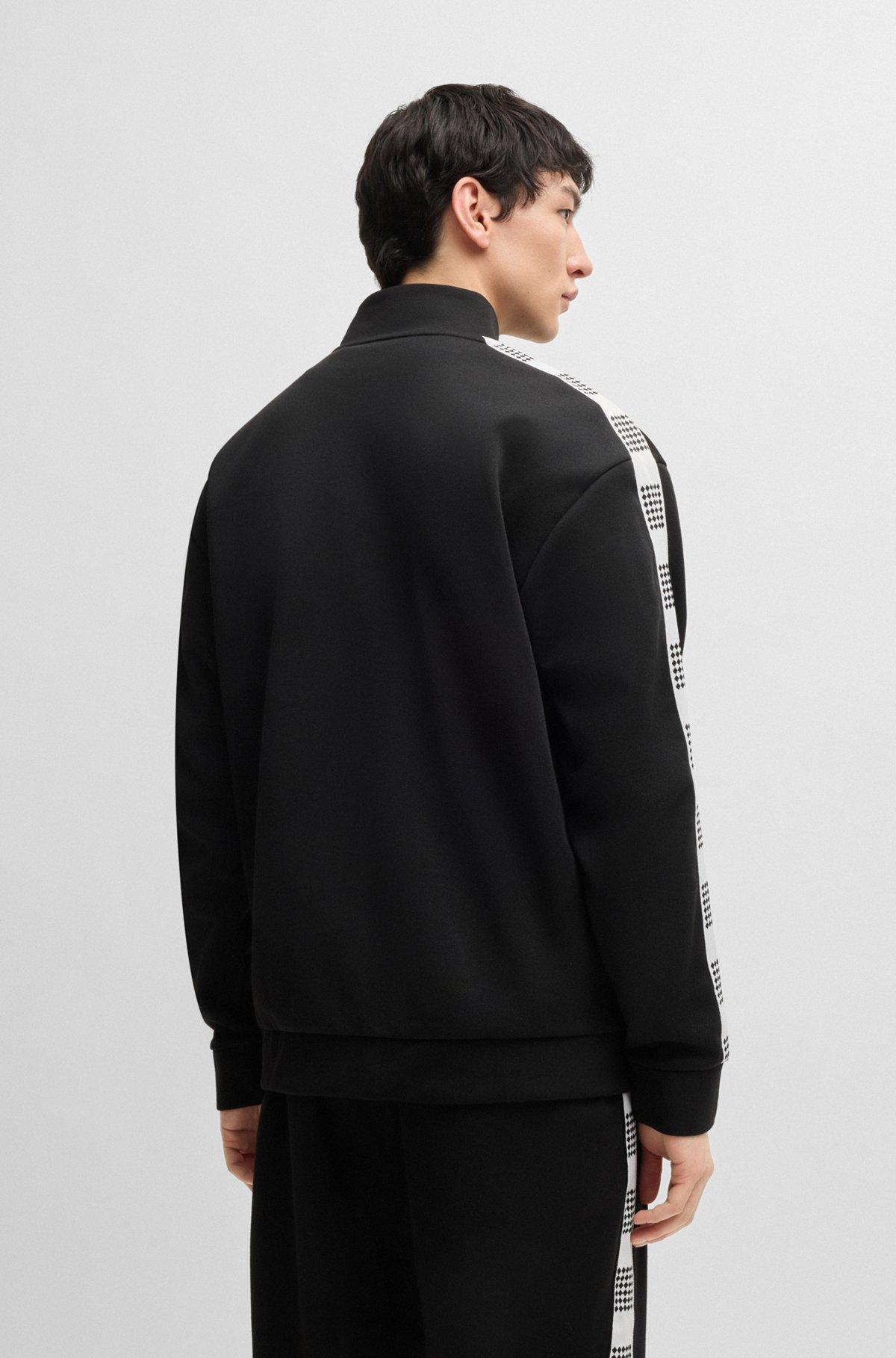 Sweatshirt with checked tape Product Image