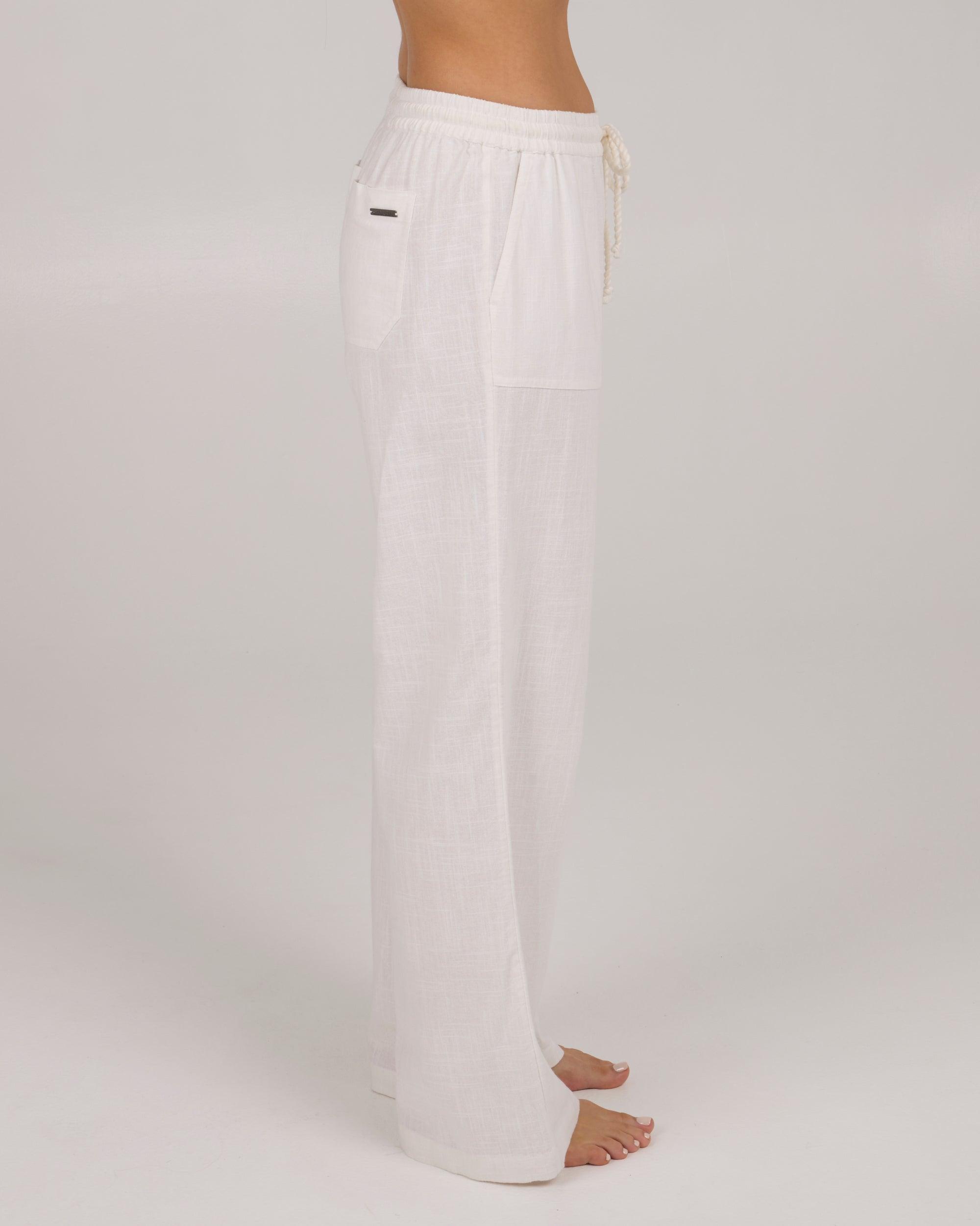 Shoreline Beach Pant - White Female Product Image