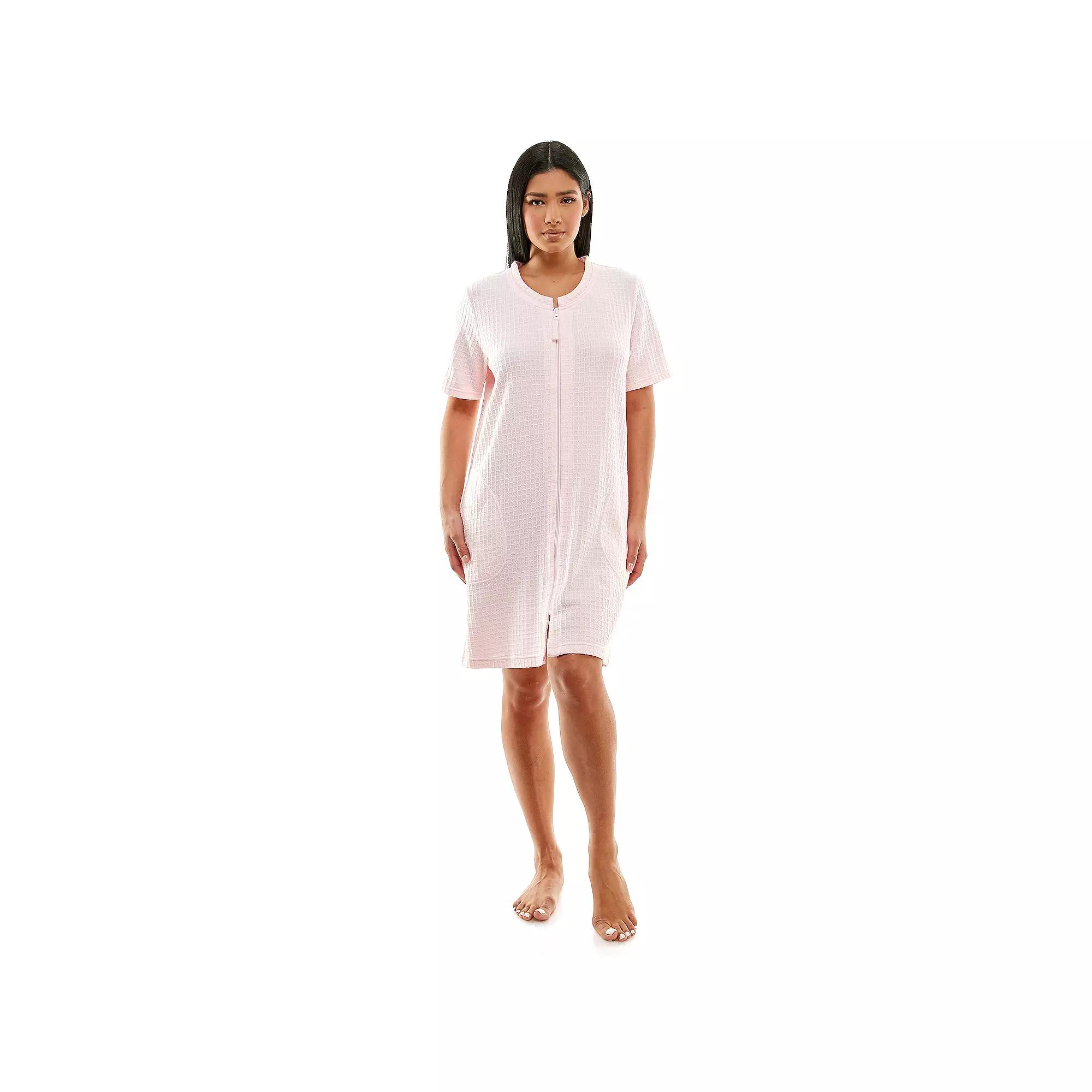 Women's Croft & Barrow® Zip Front Robe,  Product Image