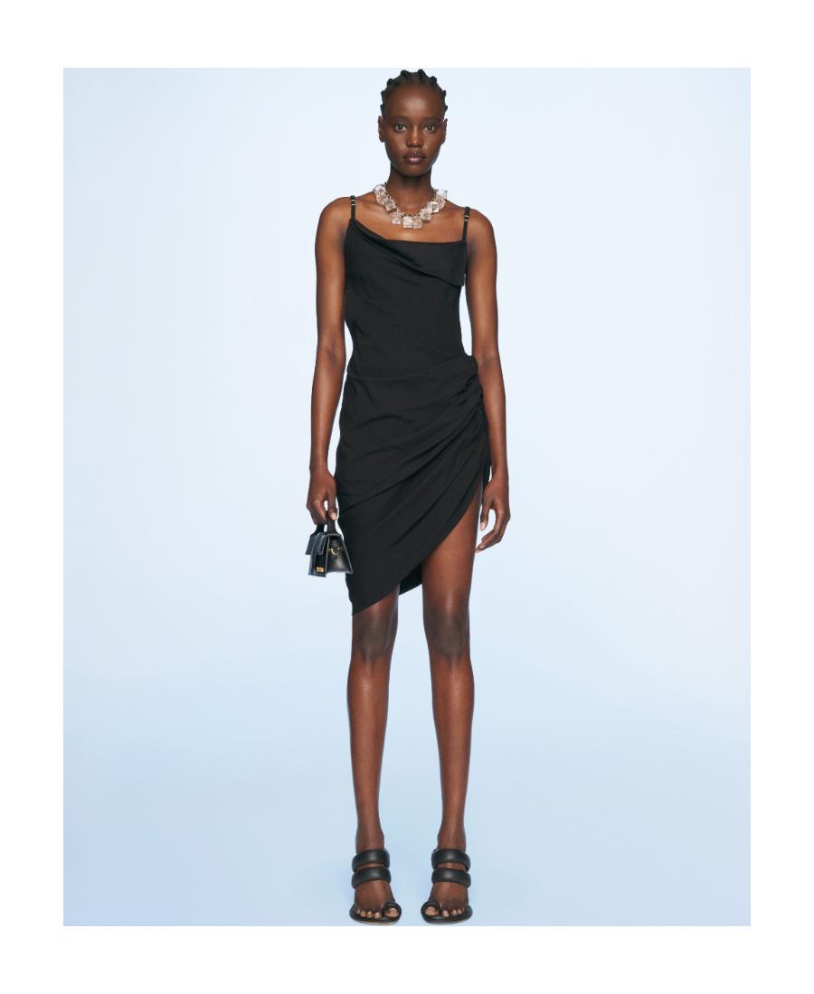 Black Les Classiques 'La robe Saudade' Minidress Product Image