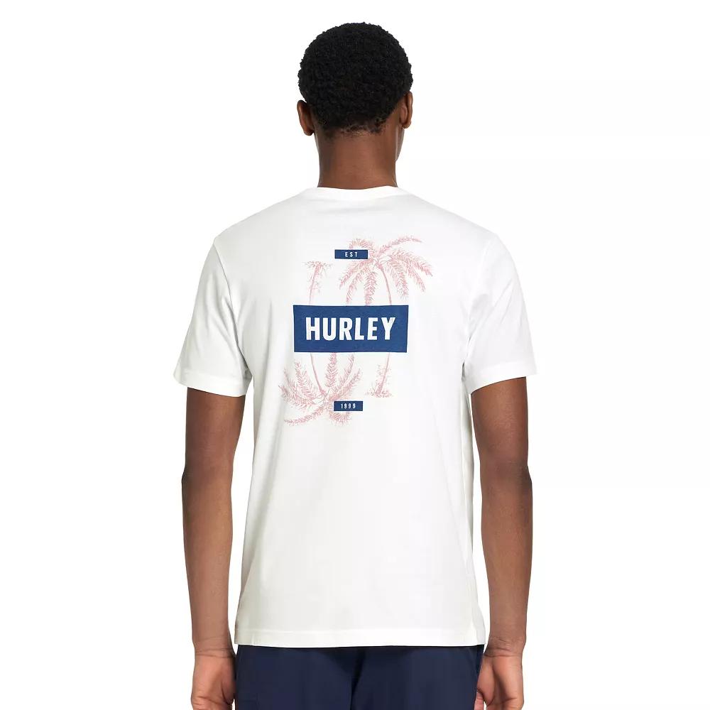 Men's Hurley Short-Sleeve Graphic Tee, Size: XXL, Pure White Product Image