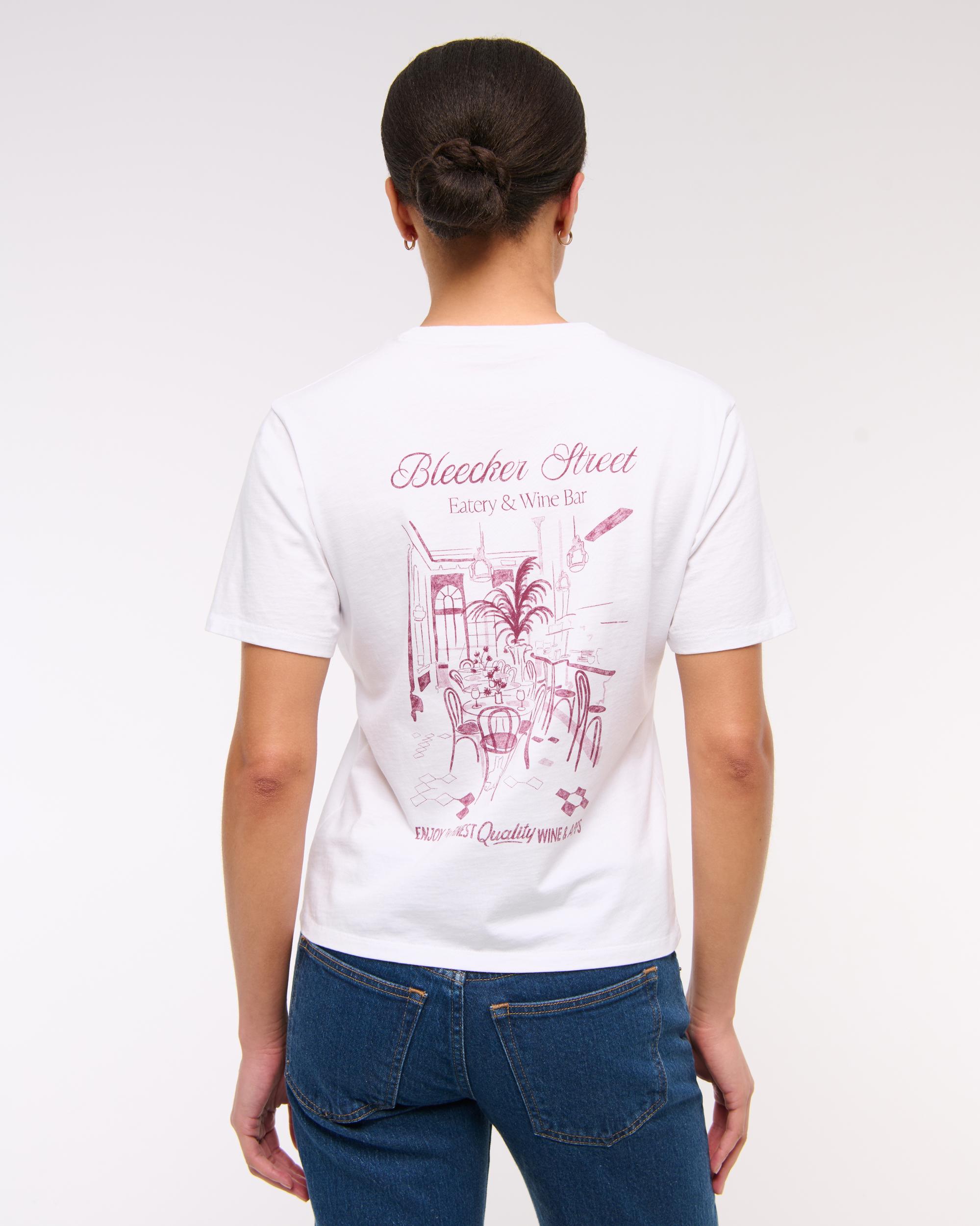 Short-Sleeve Bleecker Street Graphic Relaxed Tee Product Image