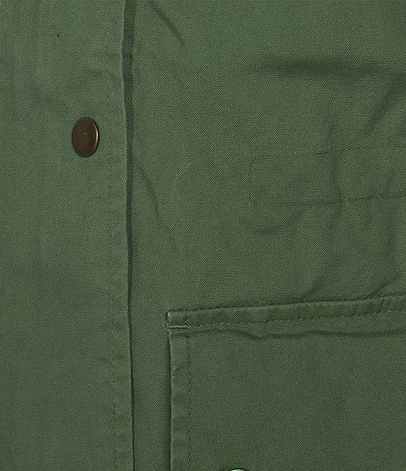 L.L.Bean East End Insulated Faux Fur Hood Drawcord Neck Long Sleeve Snap Front Patch Pocket Parka Product Image