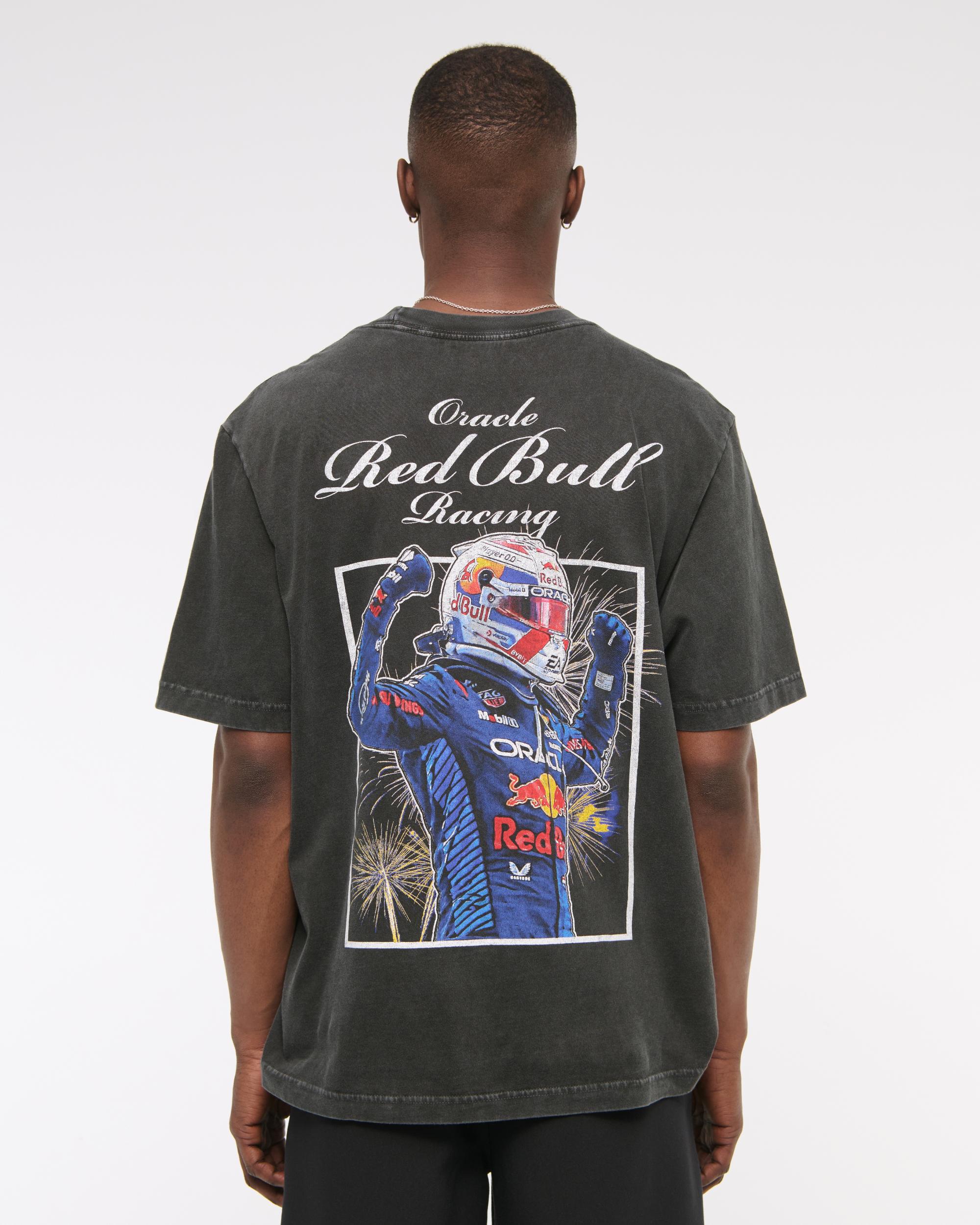Oracle Red Bull Racing Vintage-Inspired Graphic Tee Product Image