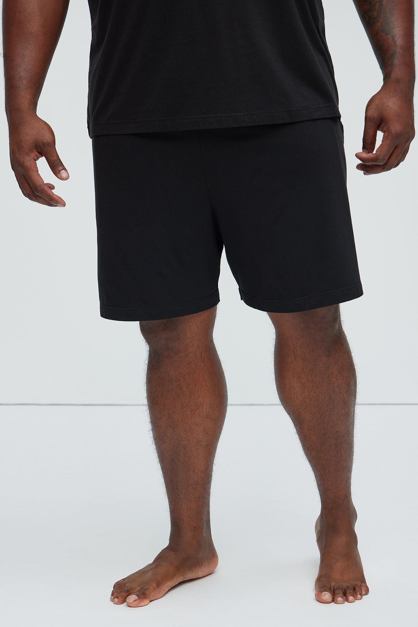 Essential Modal Lounge Shorts - Black Product Image