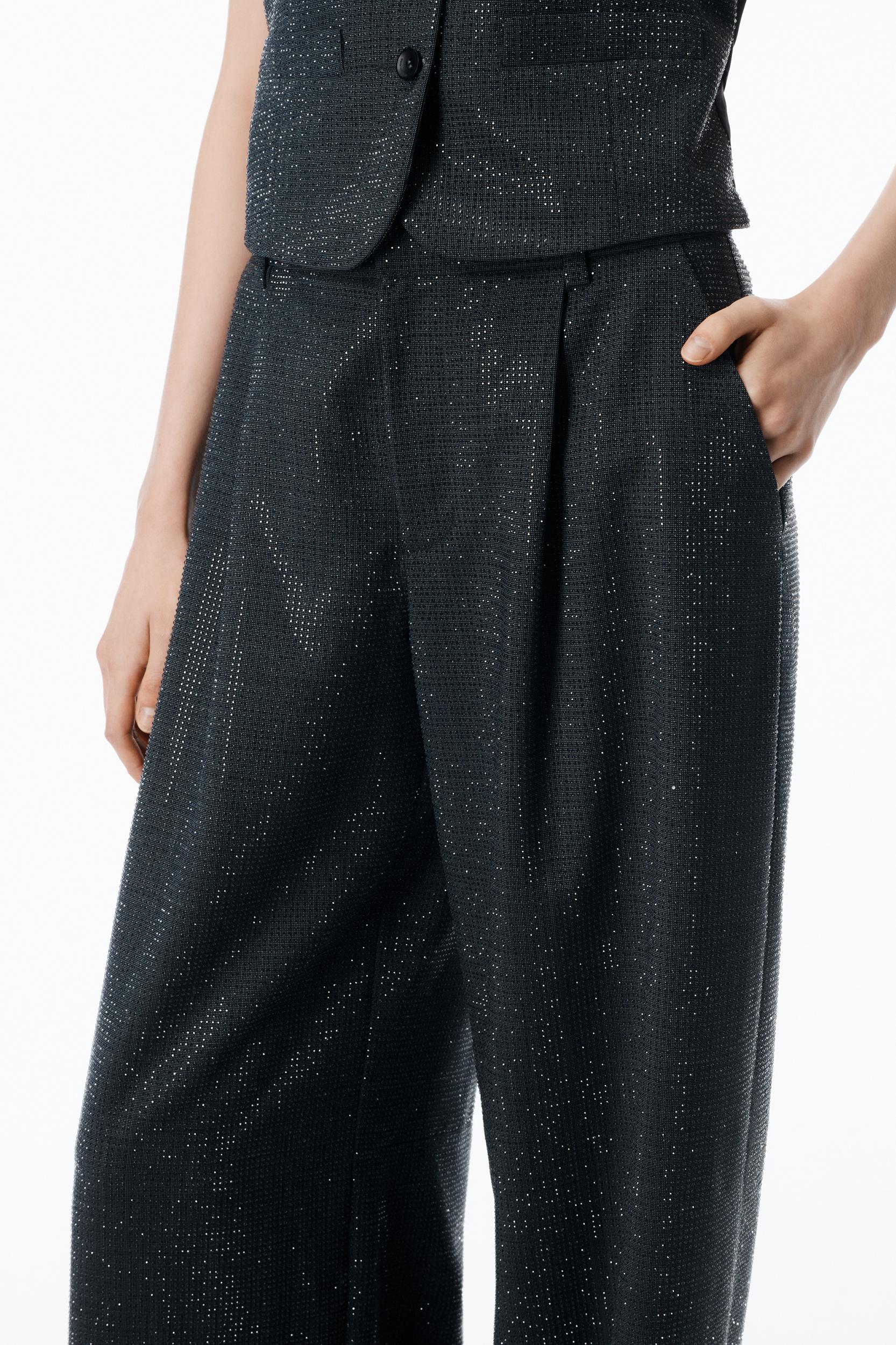 Tailored Pant In Wool-mohair Mid-rise Product Image
