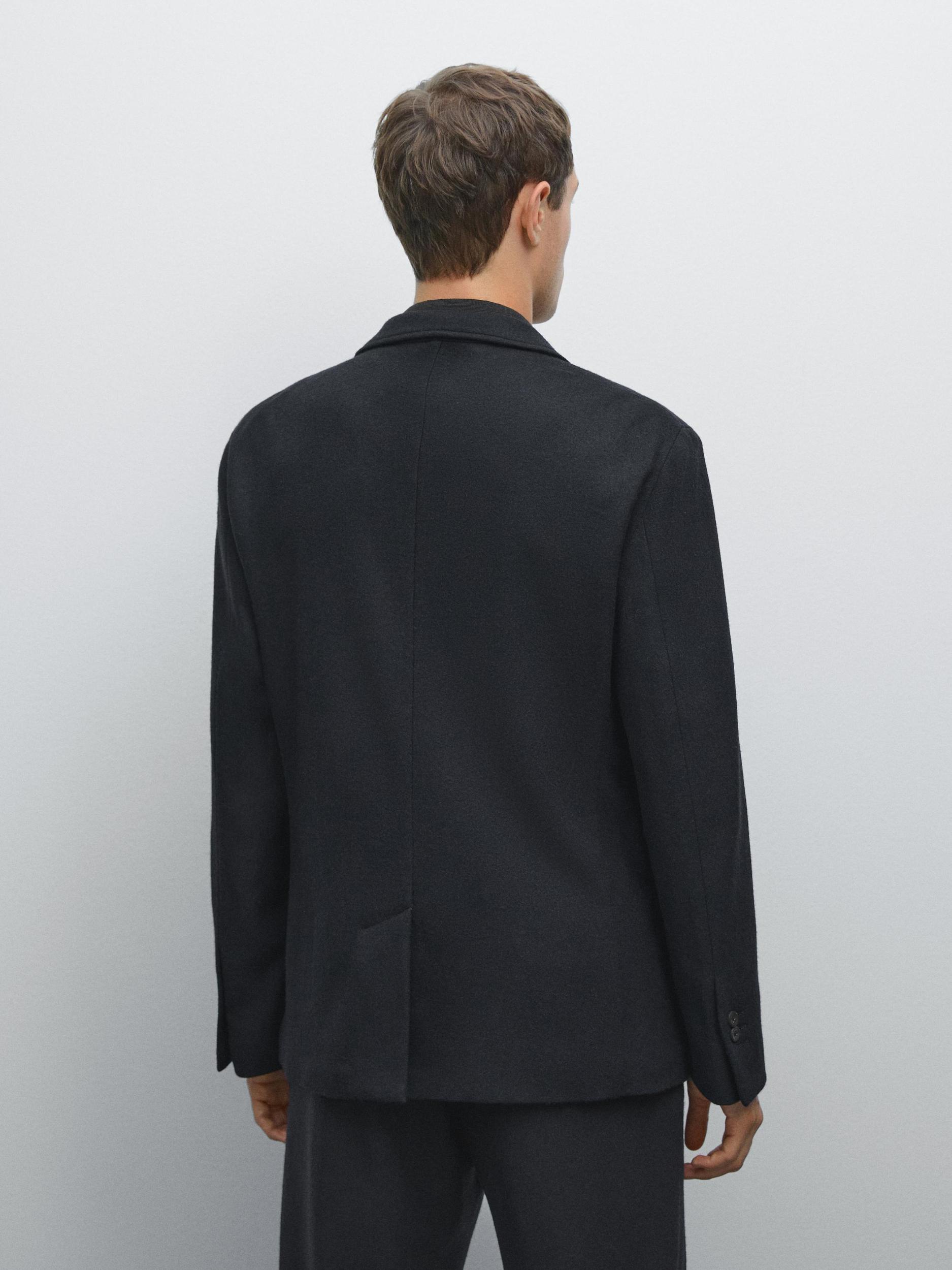 Wool blend suit blazer Product Image